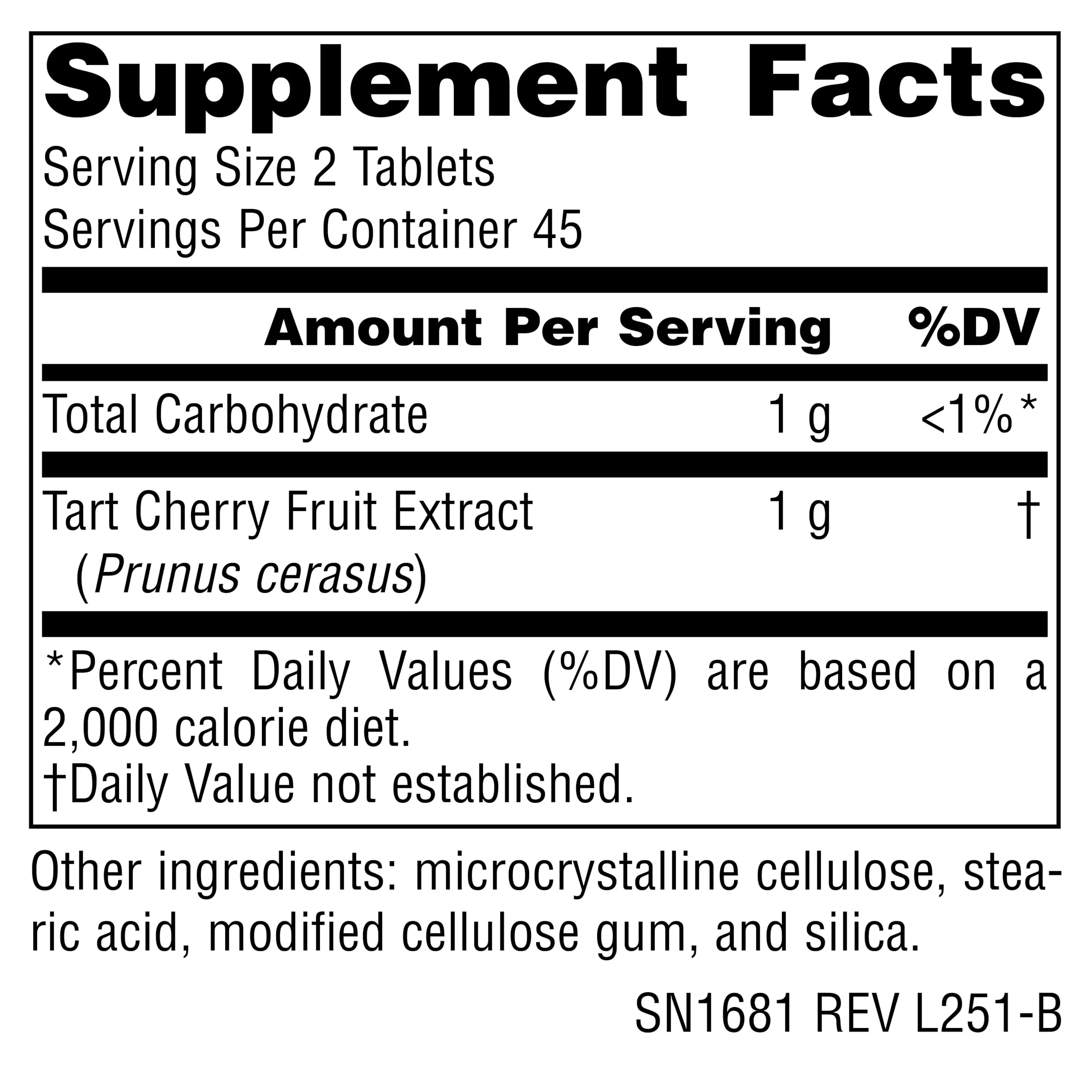 Source Naturals Cherry Fruit Extract, Dietary Supplement - 500mg - 90 Vegetarian Tablets - Image 6