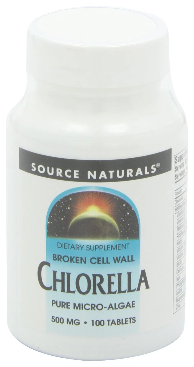 Source Naturals Chlorella 500 mg Green Superfood, Plant-Based B12-100 Tablets - Image 3