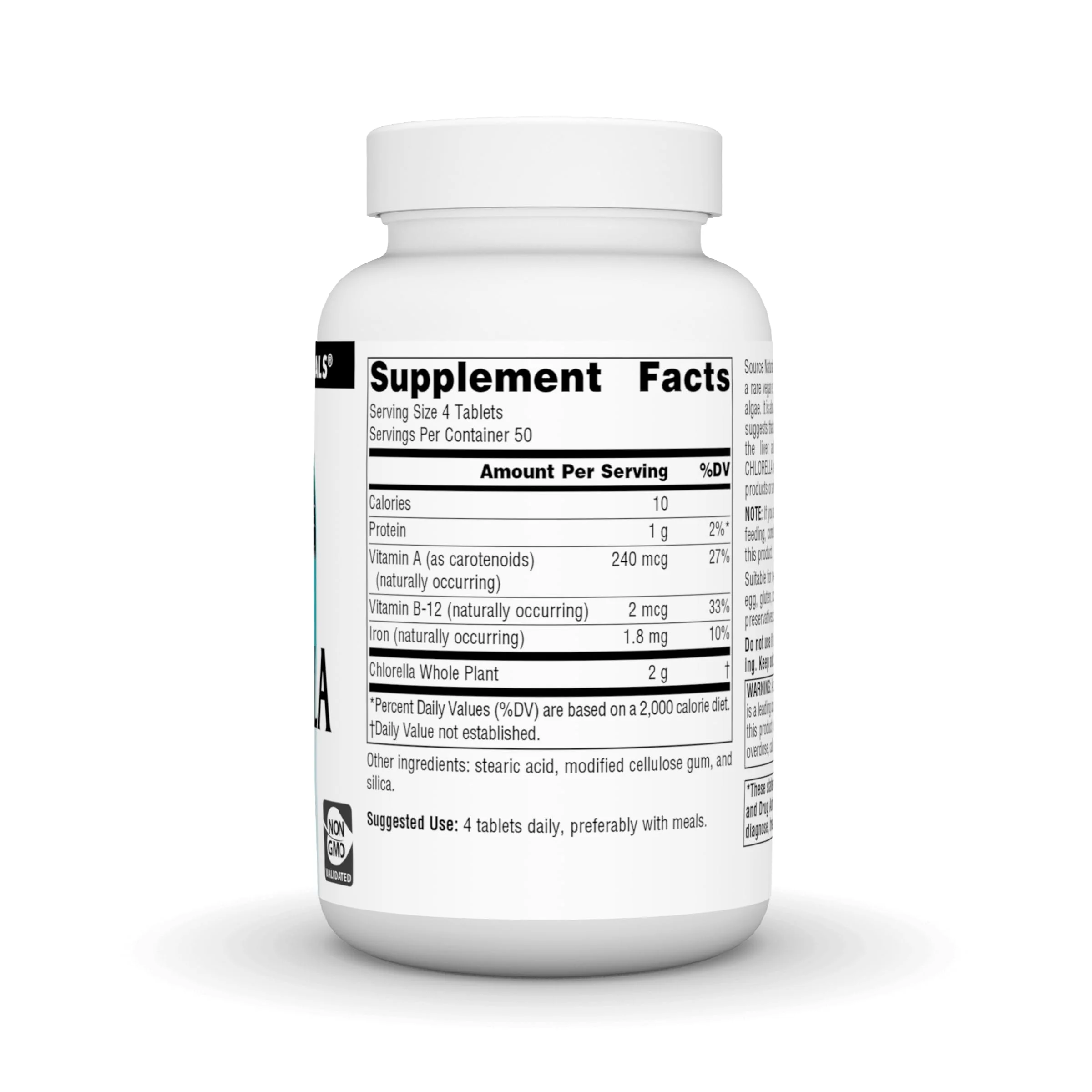 Source Naturals Chlorella 500 mg Green Superfood, Plant-Based B12-200 Tablets - Image 5