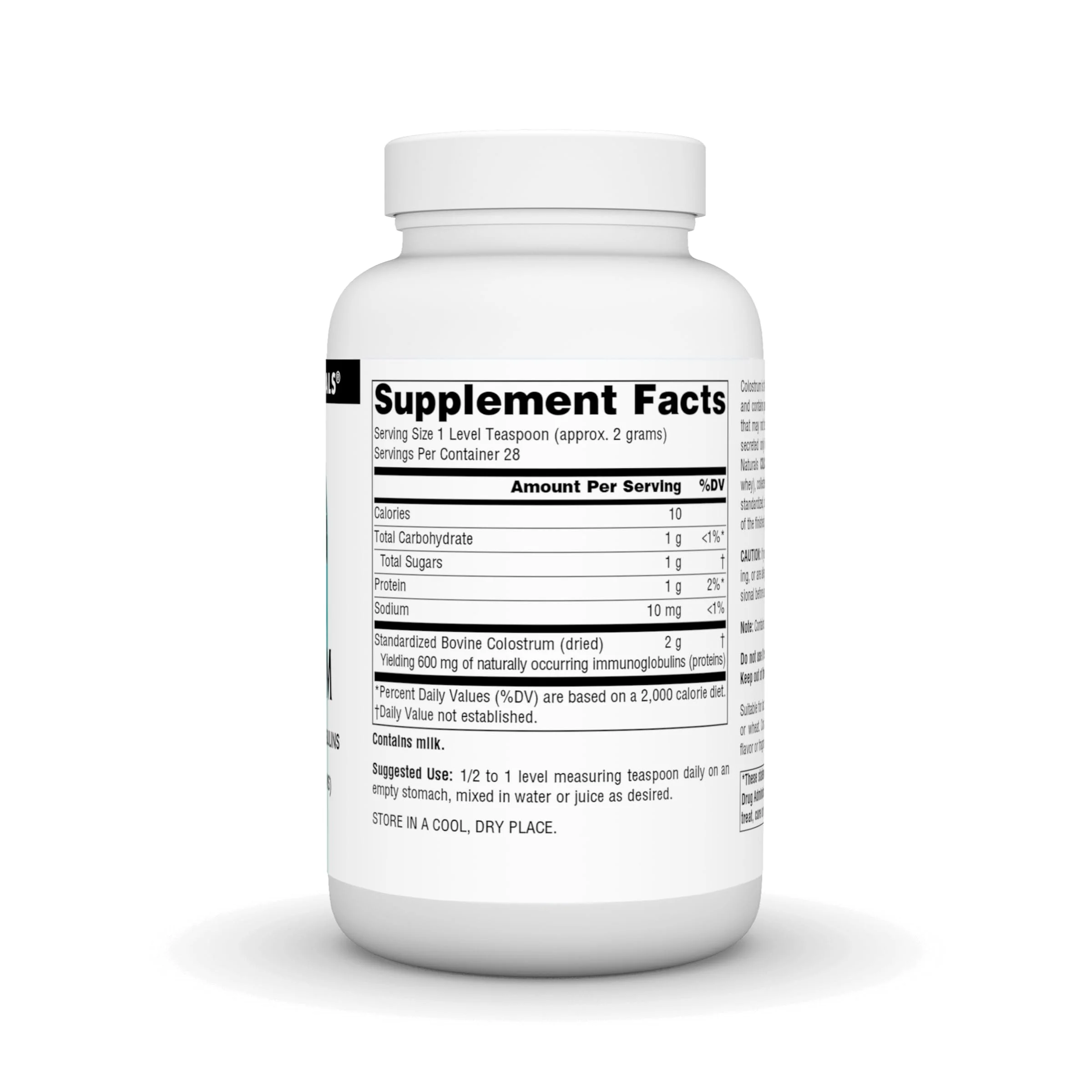 Source Naturals Colostrum Contains 30 Percent Immunoglobulins - 2 oz Powder - Image 5
