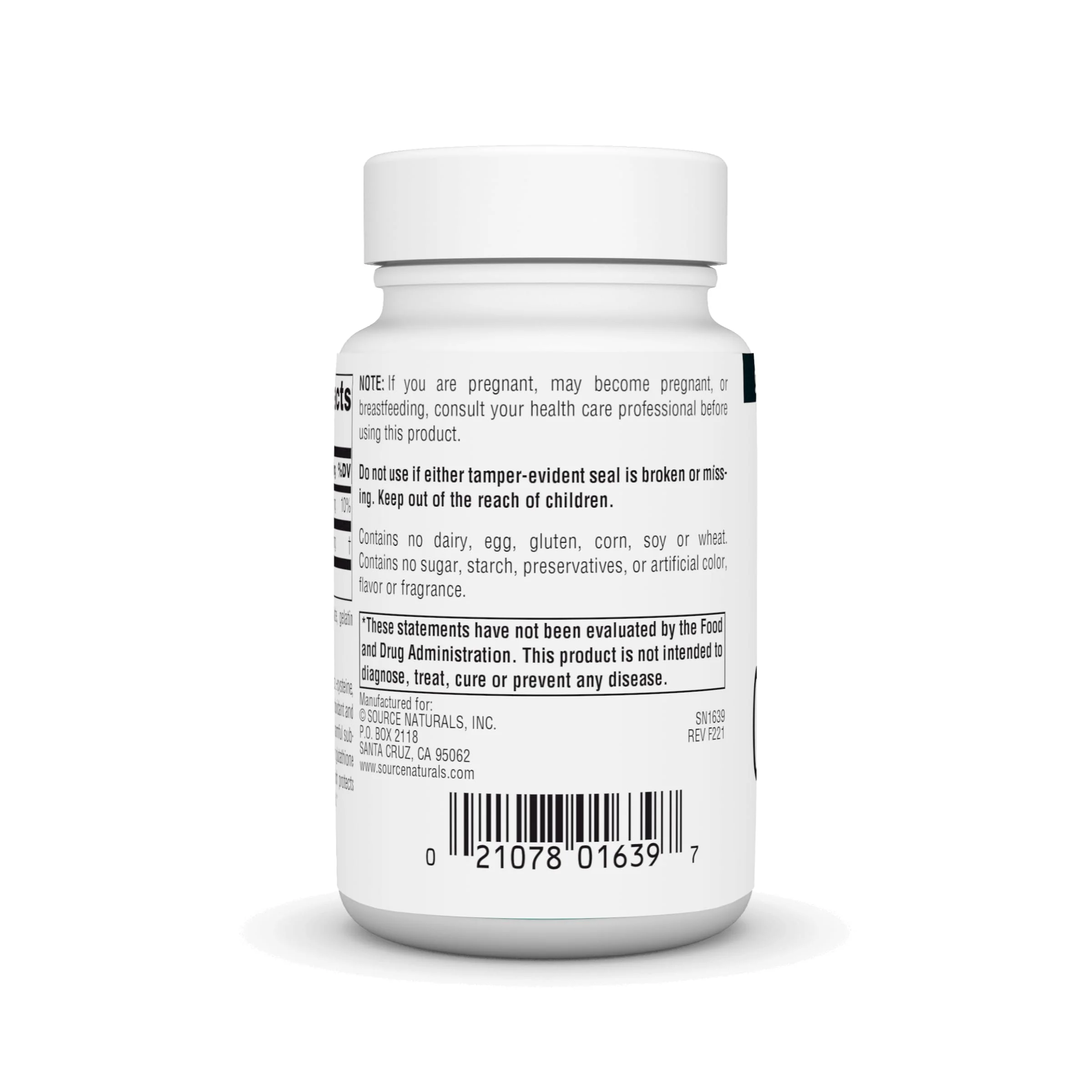Source Naturals Glutathione, Supplement for Liver Support, 250mg - 30 Capsules - Image 4