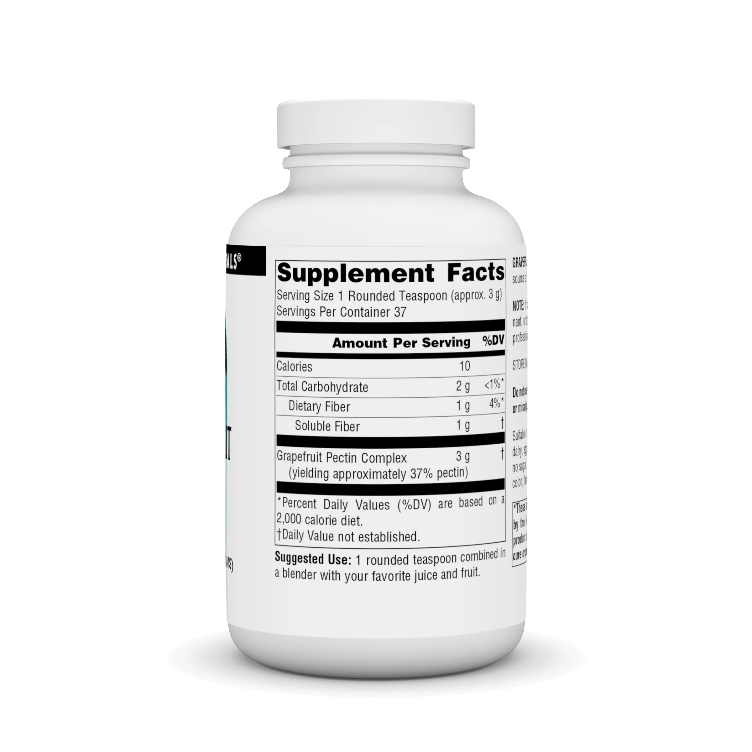 Source Naturals Grapefruit Pectin, Soluble Fiber - Dietary Supplement - 4 oz POWDER - Image 5