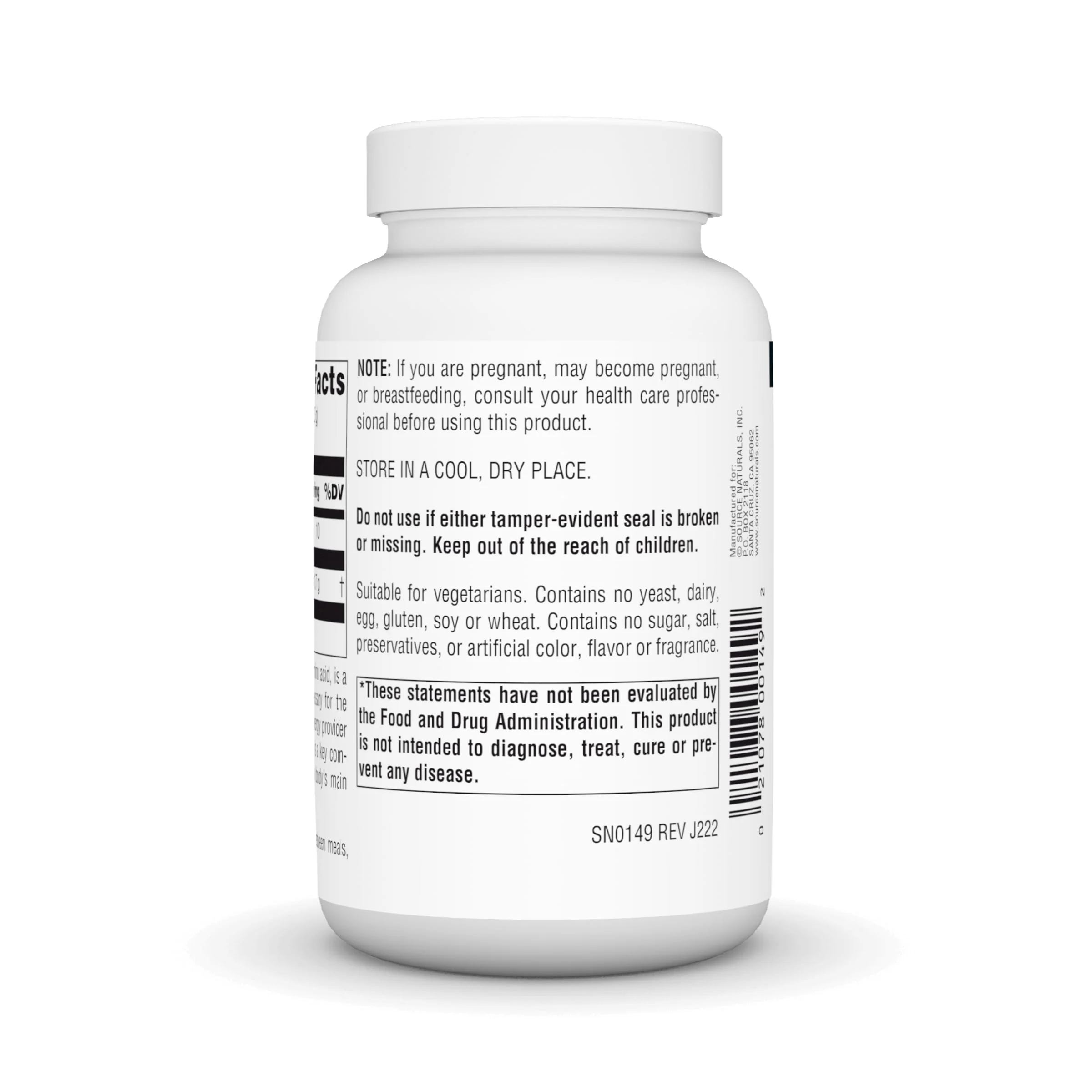 Source Naturals L-Ornithine Free Form Amino Acid Powder Supplement for Muscle Support* - 100 Grams - Image 5