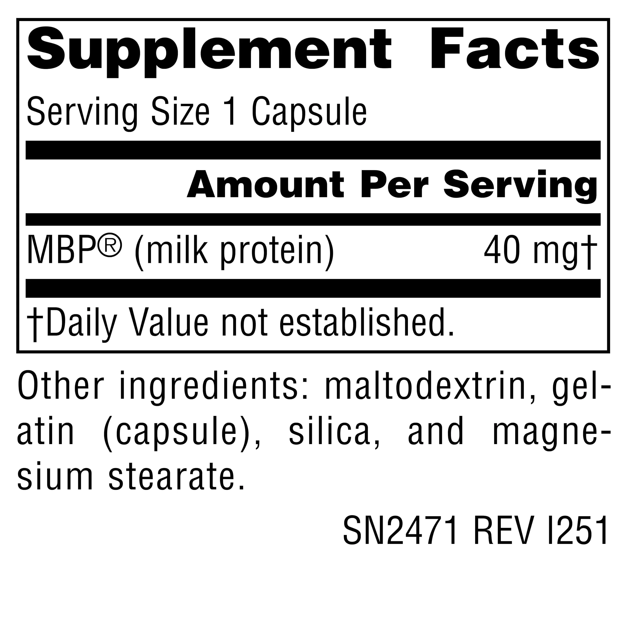 Source Naturals MBP Bone Renew - Advanced Bone Density Support* - 30 Capsules - Image 2