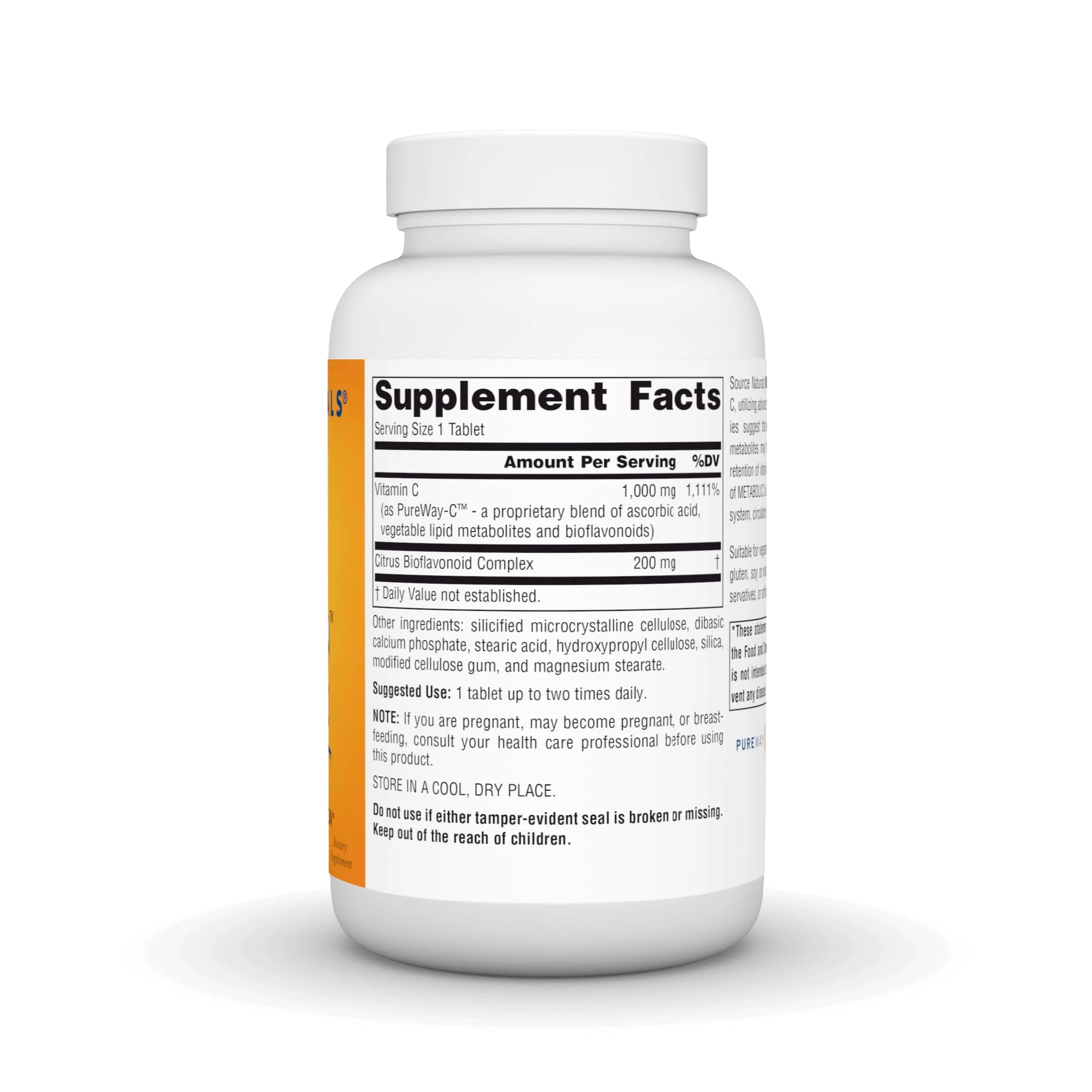 Source Naturals Metabolic C, Optimized Vitamin C for Enhanced Antioxidant Protection* -1000 mg - 100 Tablets - Image 3