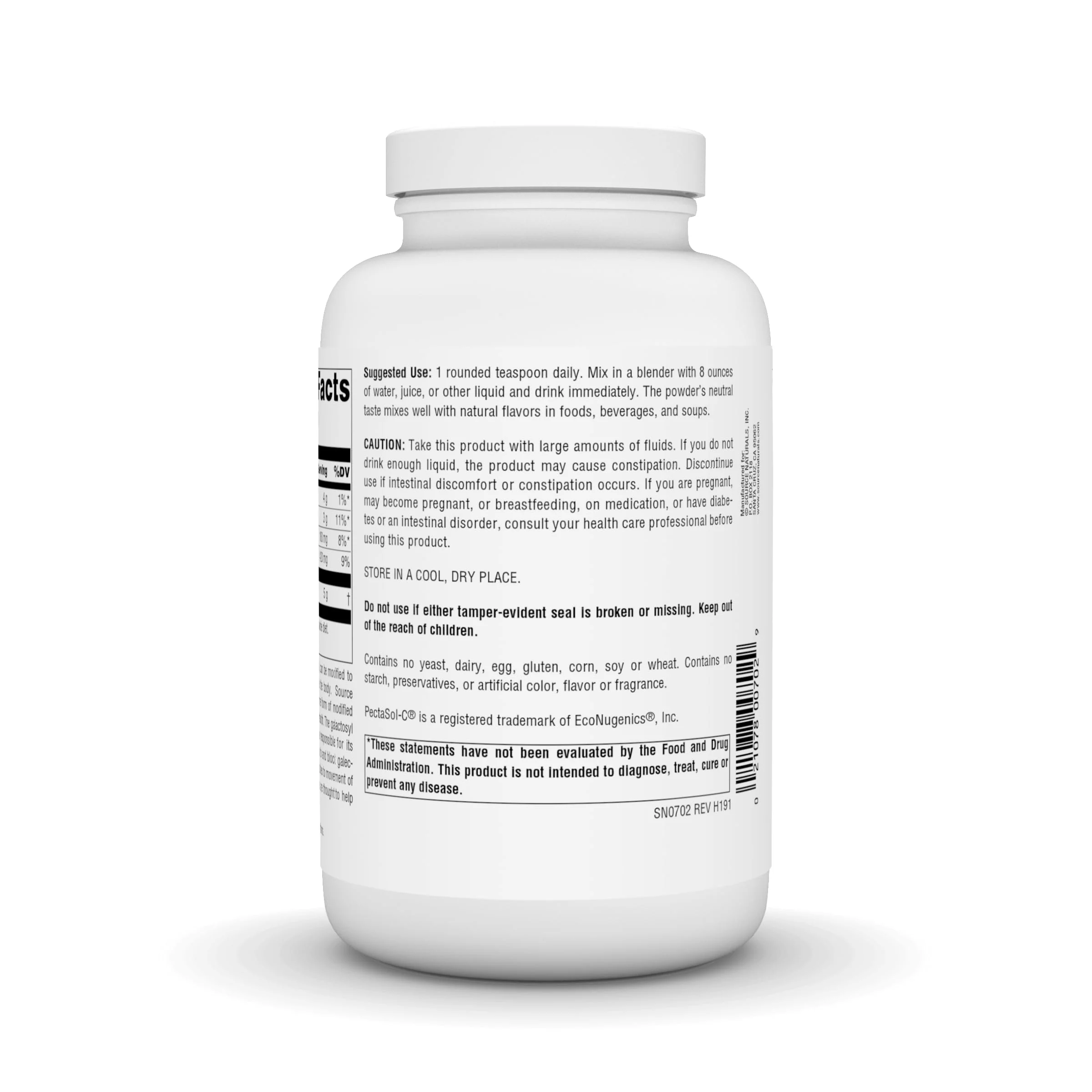 Source Naturals Modified Citrus Pectin Powder, for Cellular Immune Health,200 Grams - Image 4