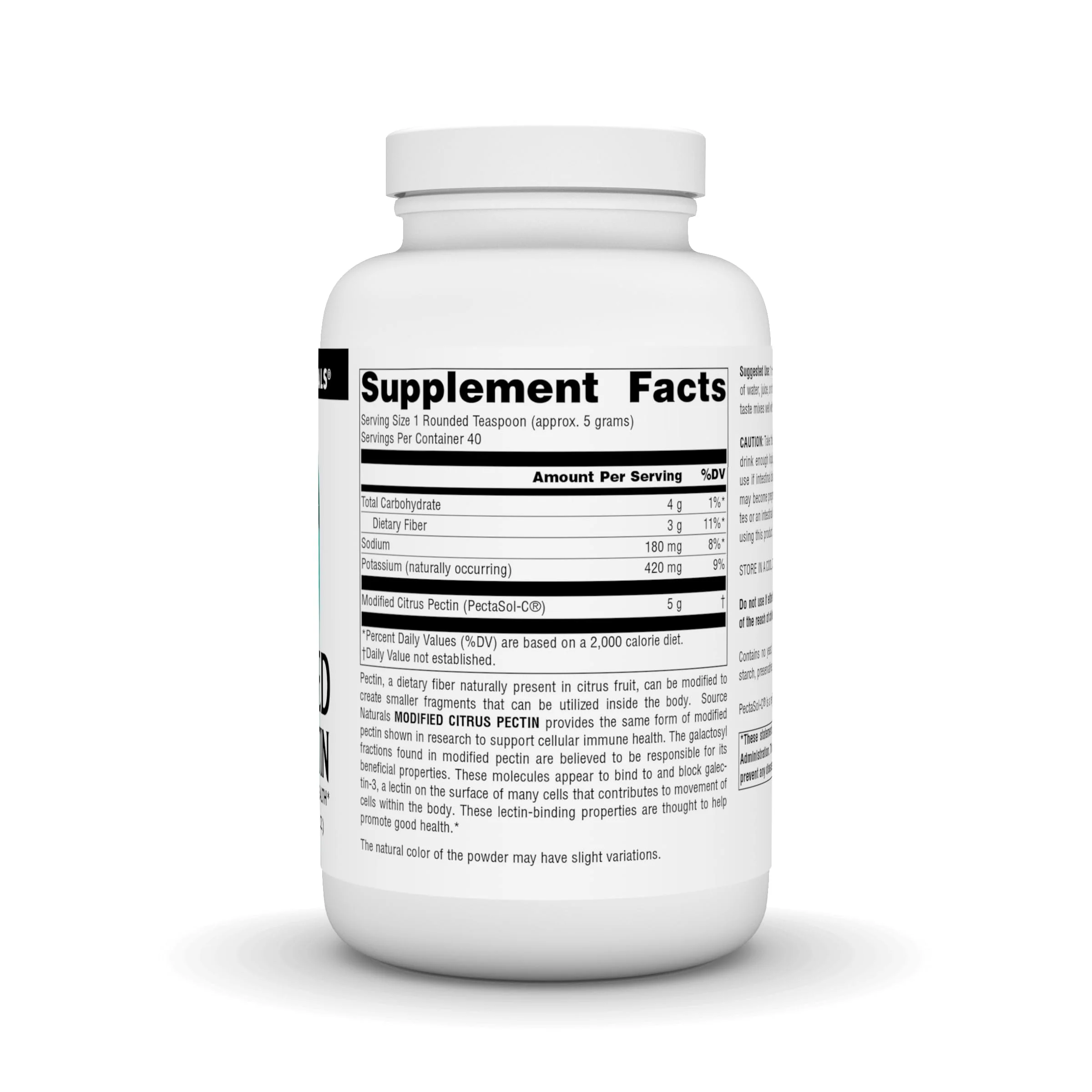 Source Naturals Modified Citrus Pectin Powder, for Cellular Immune Health,200 Grams - Image 5