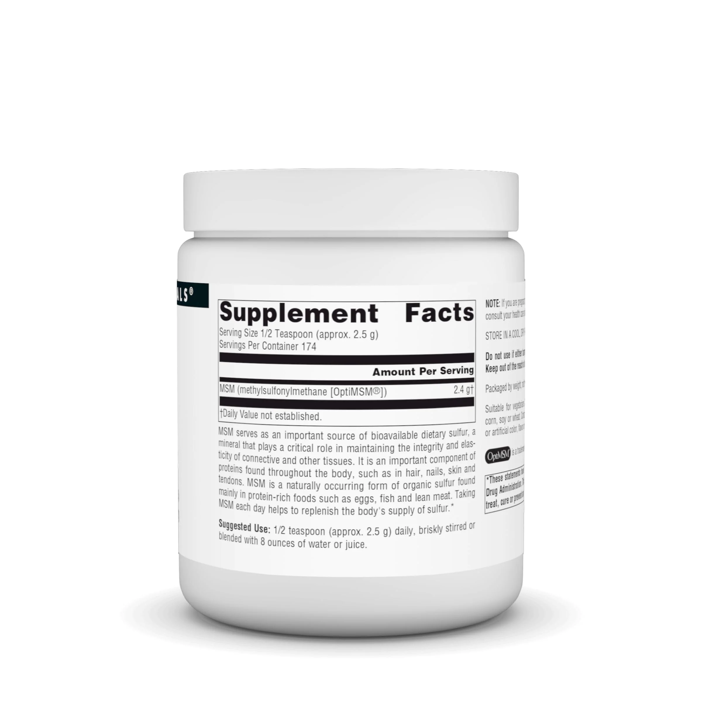 Source Naturals MSM, (Methylsulfonylmethane) - 16 Ounce Powder - Image 6