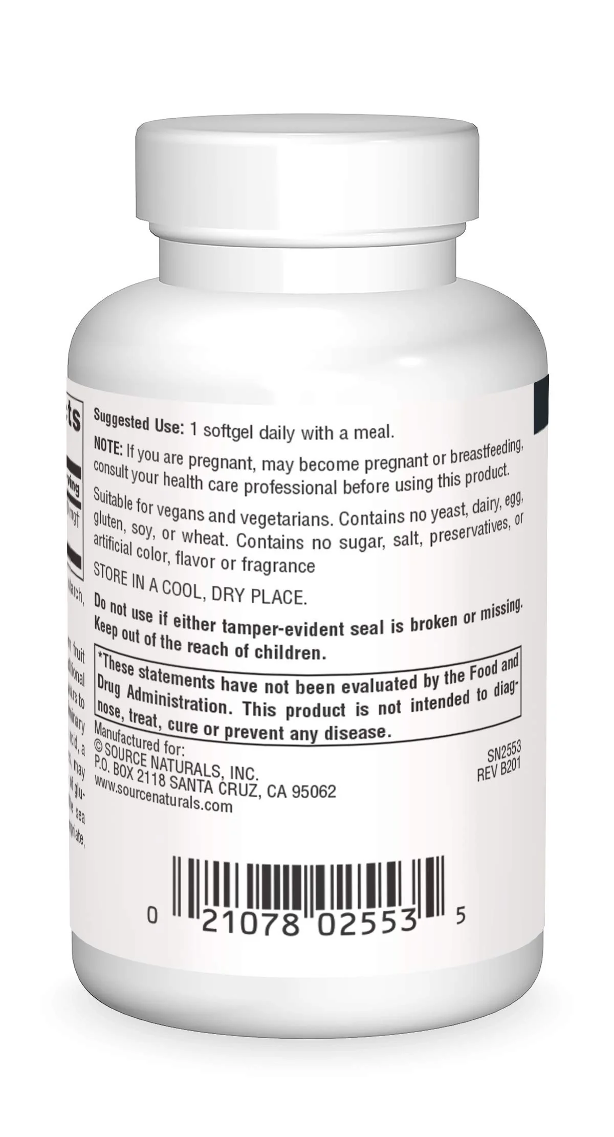 Source Naturals Omega-7 Sea Buckthorn Fruit Oil, Non-GMO, Vegan-Sourced for Health and Vitality* - 30 Vegan Softgels - Image 2