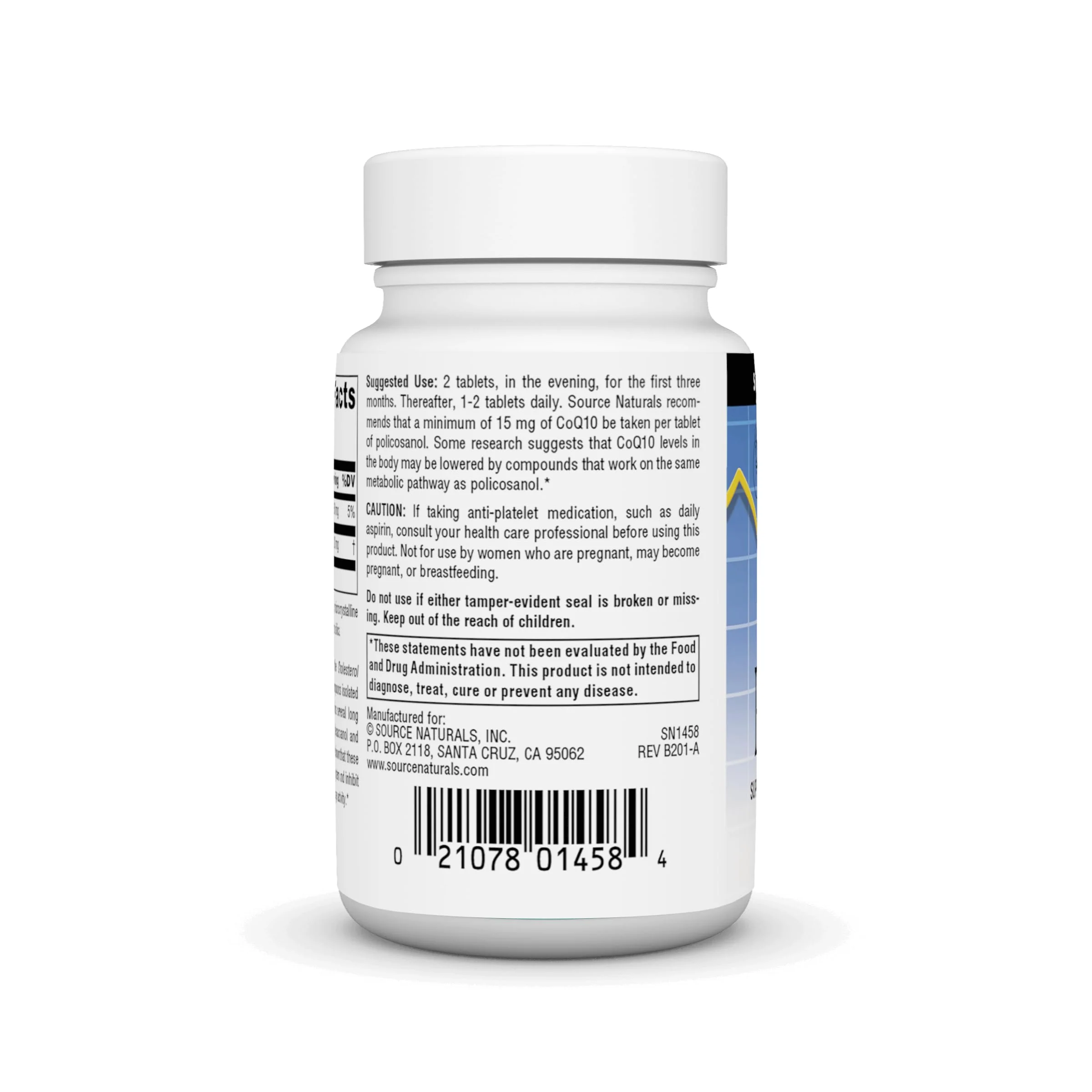 Source Naturals Policosanol Supports Cardiovascular Health*, 10 Mg -120 Tablets - Image 5