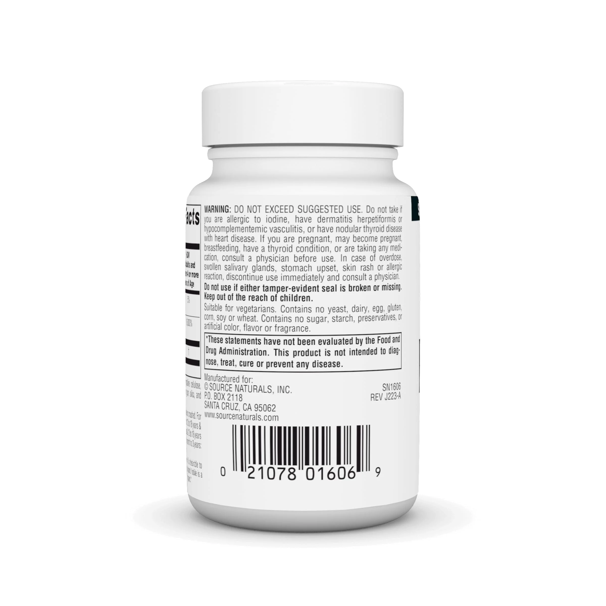 Source Naturals Potassium Iodide, 32.5 mg - 120 Tablets - Image 5