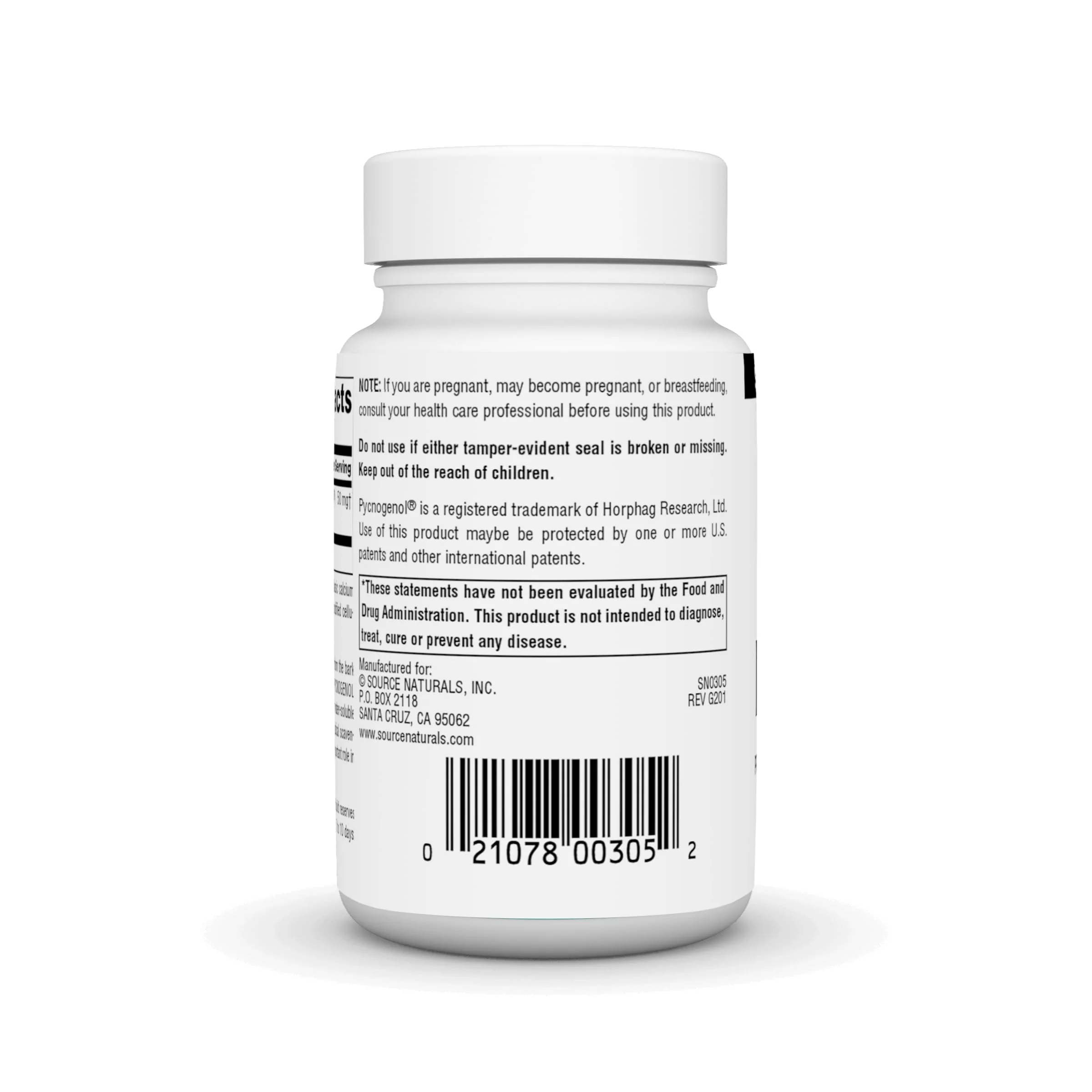 Source Naturals Pycnogenol 50 mg Proanthocyanidin Complex - 120 Tablets - Image 4