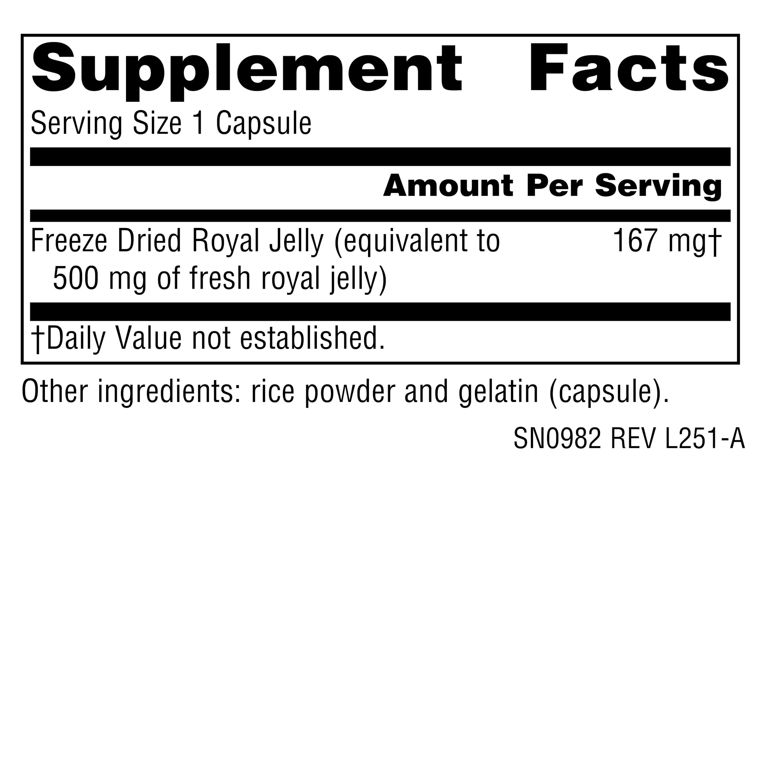 Source Naturals Royal Jelly - 500mg - 30 Capsules - Image 6