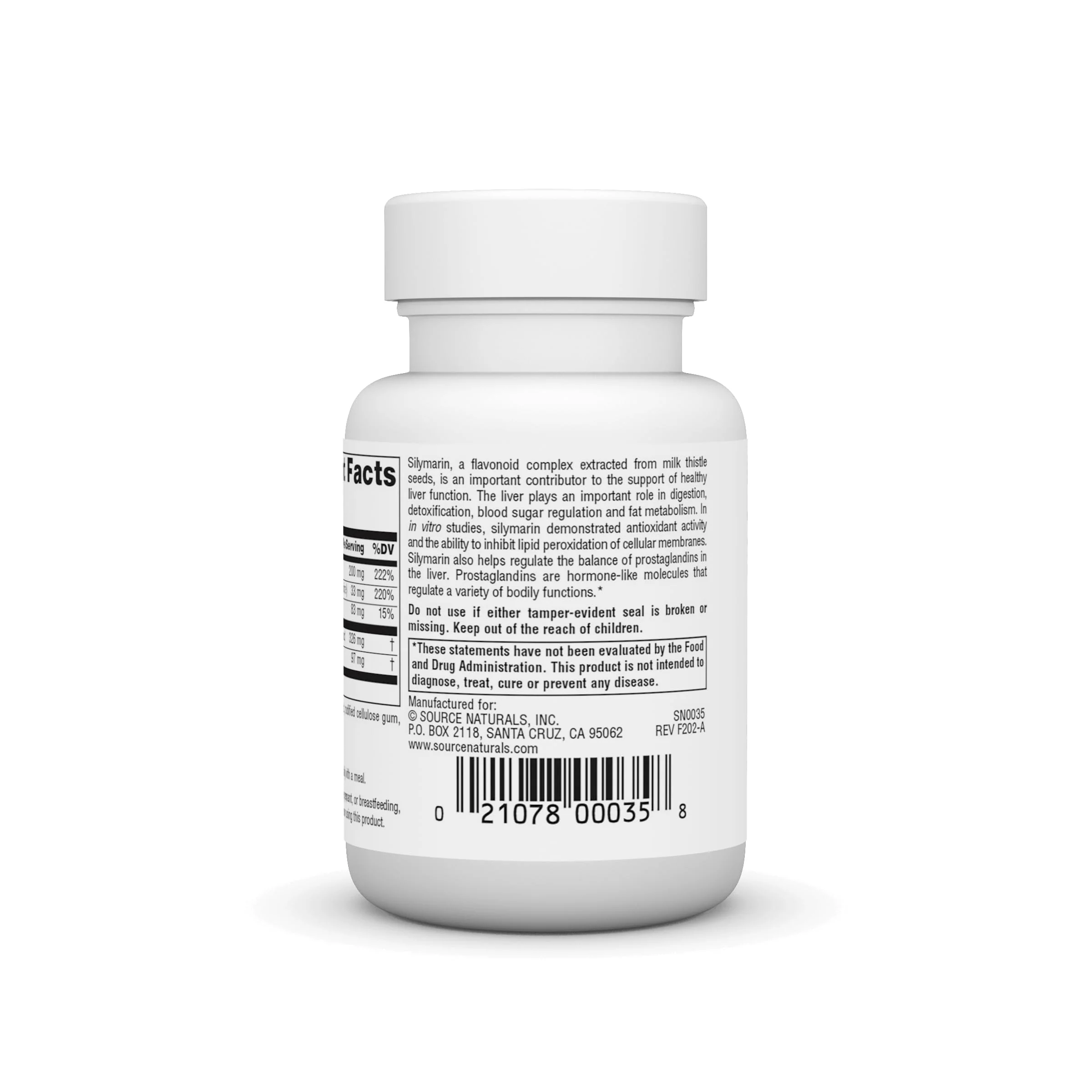 Source Naturals Silymarin Plus, Supports Liver Health* - 30 Tablets - Image 5