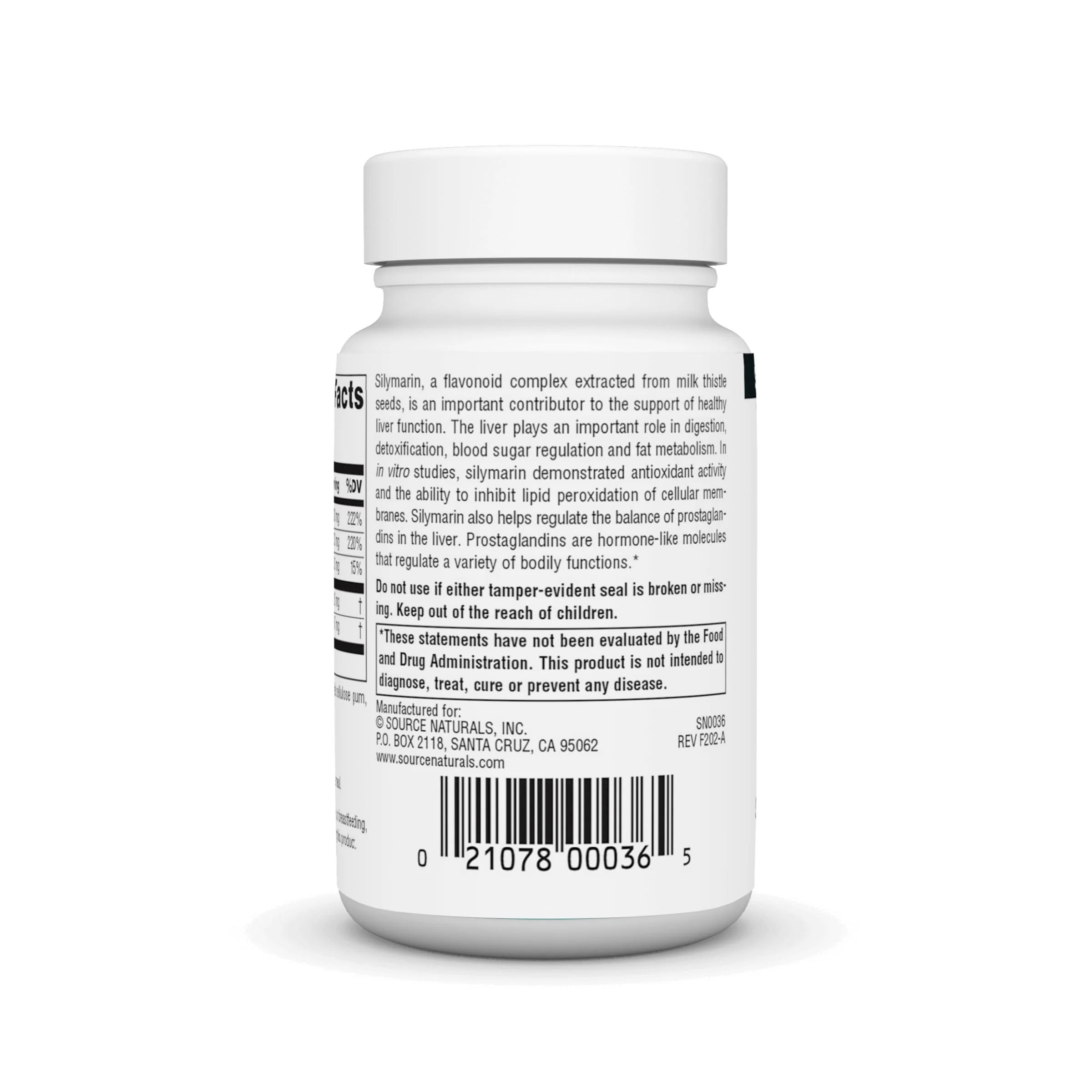Source Naturals Silymarin Plus, Supports Liver Health* - 60 Tablets - Image 4
