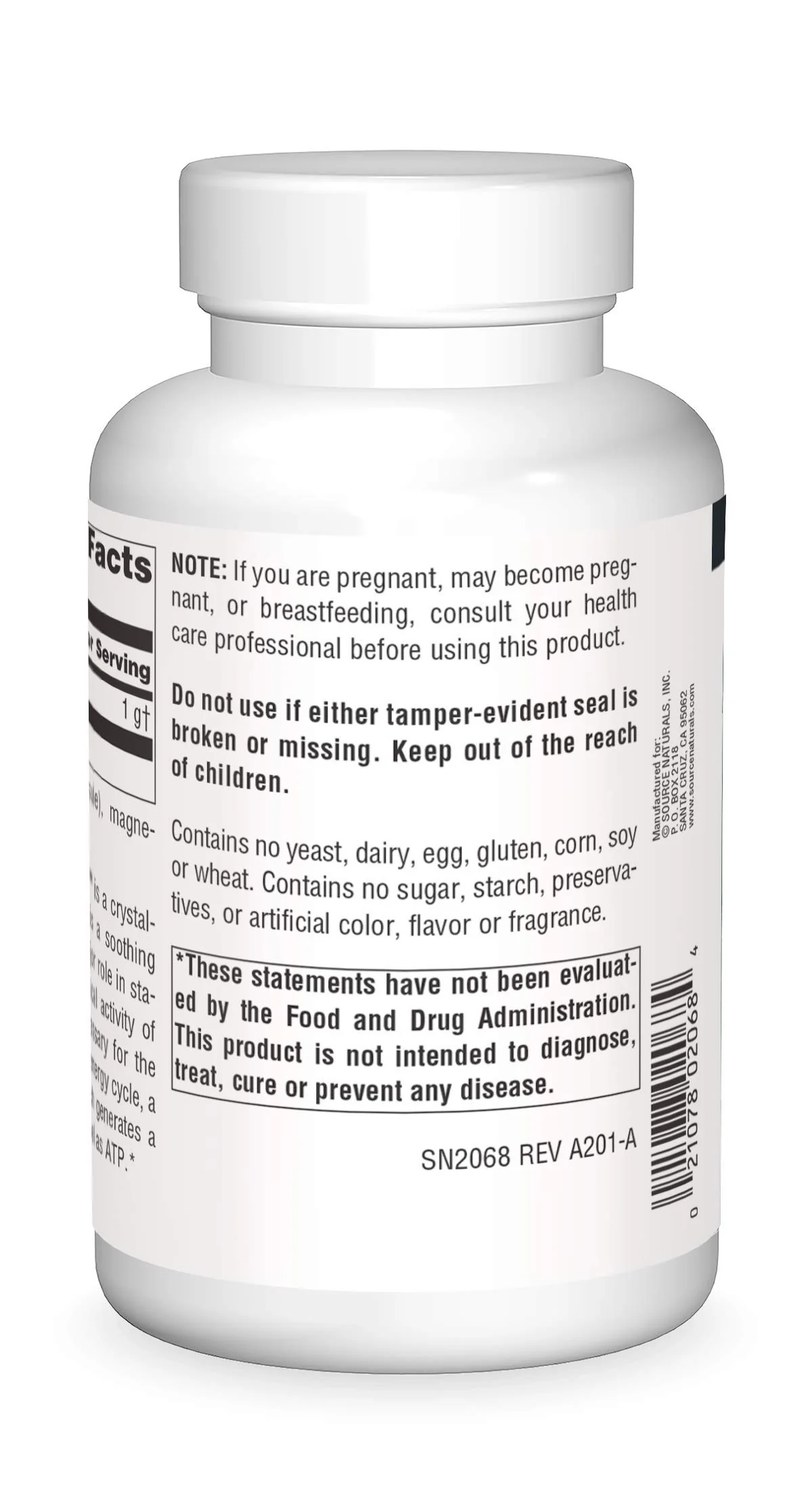Source Naturals Taurine, Soothing Neurotransmitter*, 1000mg - 120 Capsules - Image 5