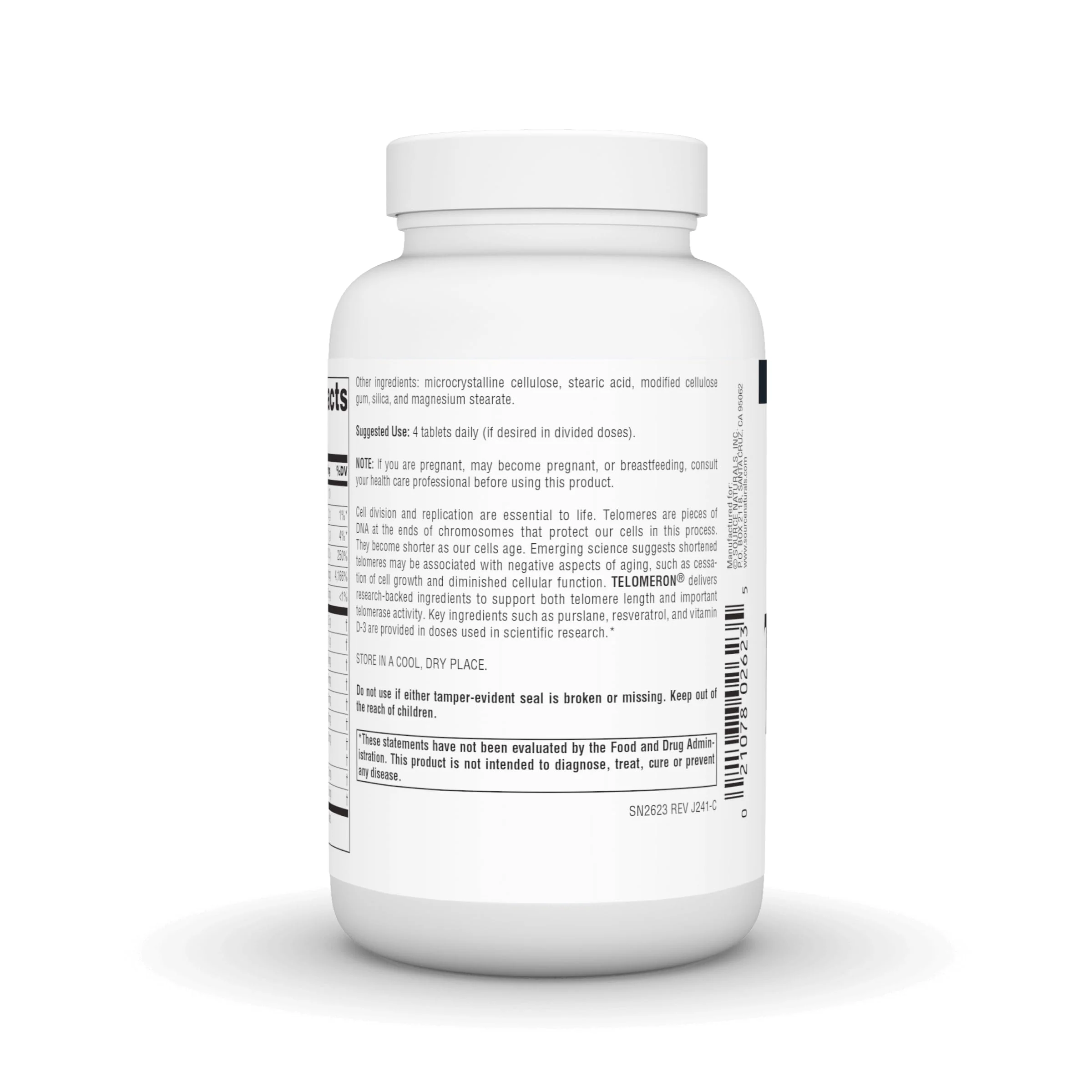 Source Naturals Telomeron - 120 Tablets - Image 3