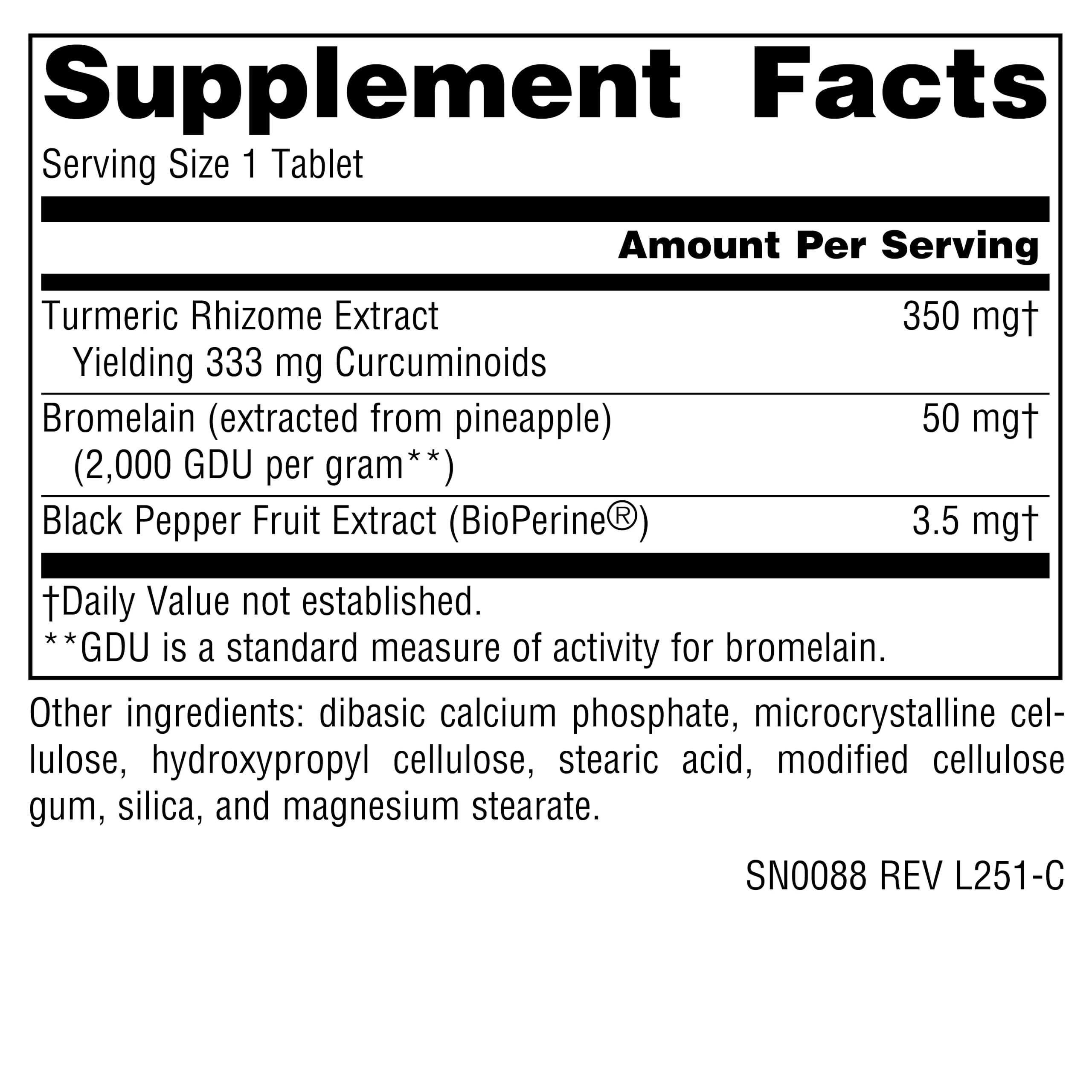 Source Naturals Turmeric Extract - Supports Healthy Inflammatory Response - 50 Tablets - Image 6
