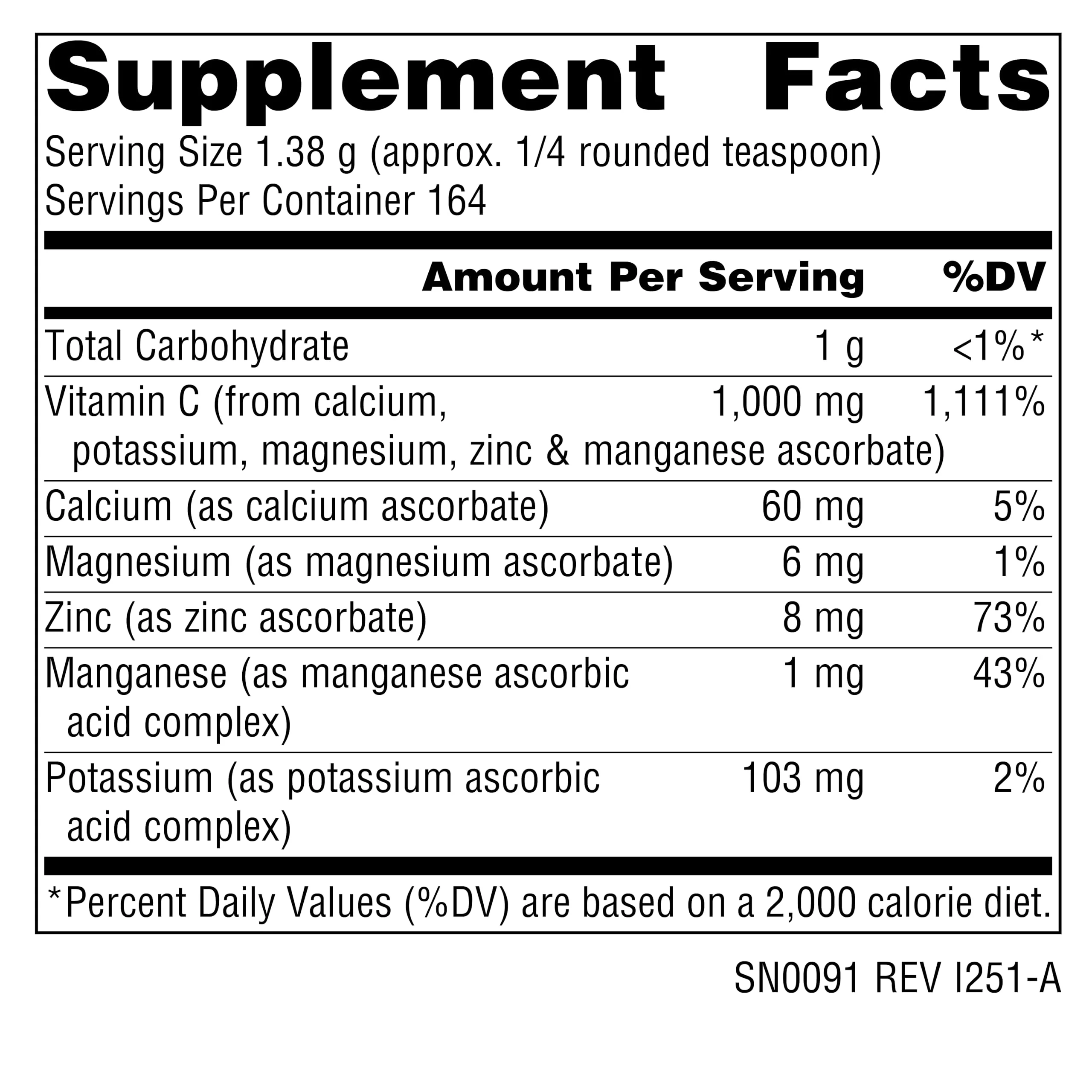 Source Naturals Ultimate Ascorbate C, 8 oz - Powder - Image 6