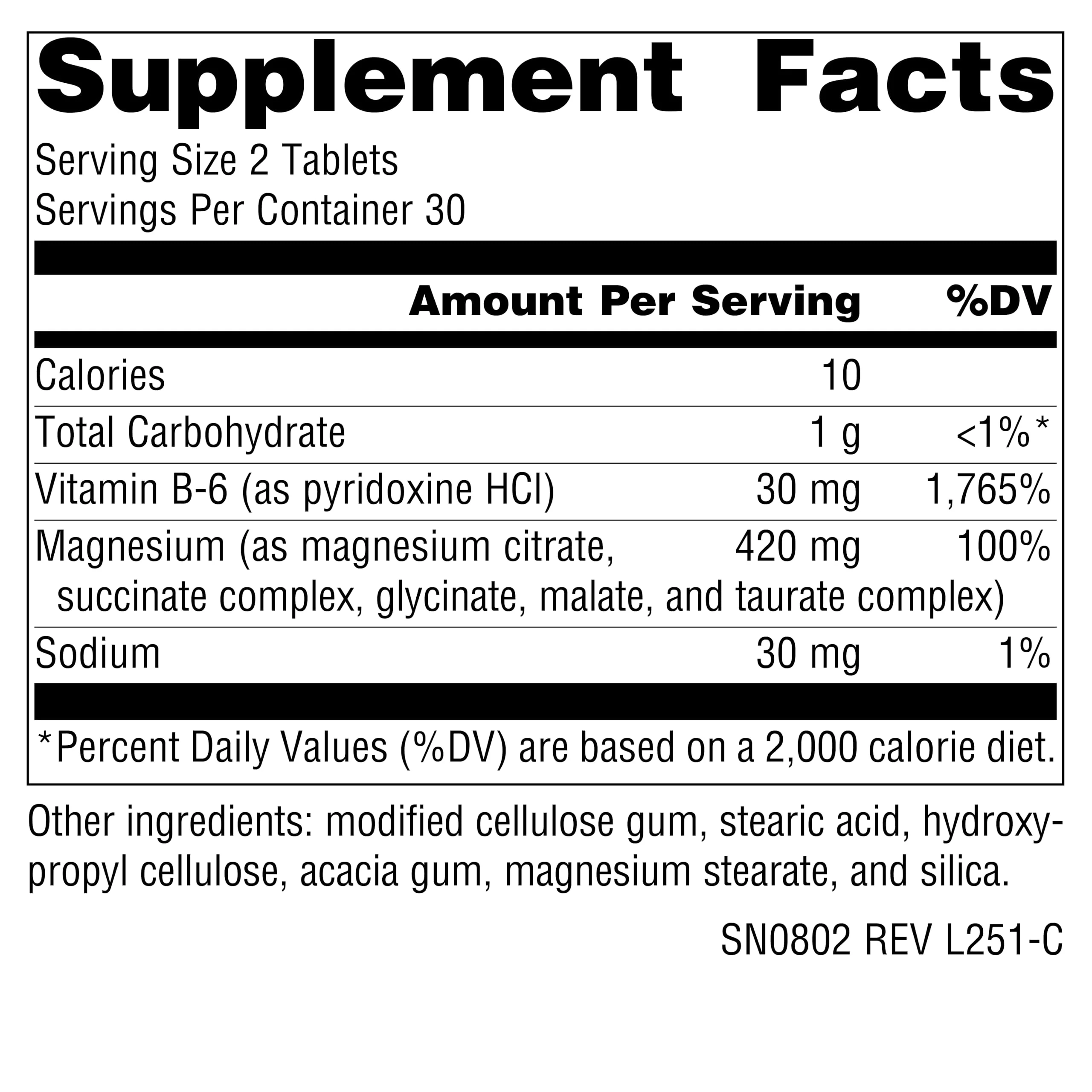 Source Naturals Ultra-Mag, 5 in 1 -Bioavailable Magnesium, Maintains Muscle & Nerve Function* - 60 Vegan Tablets - Image 6