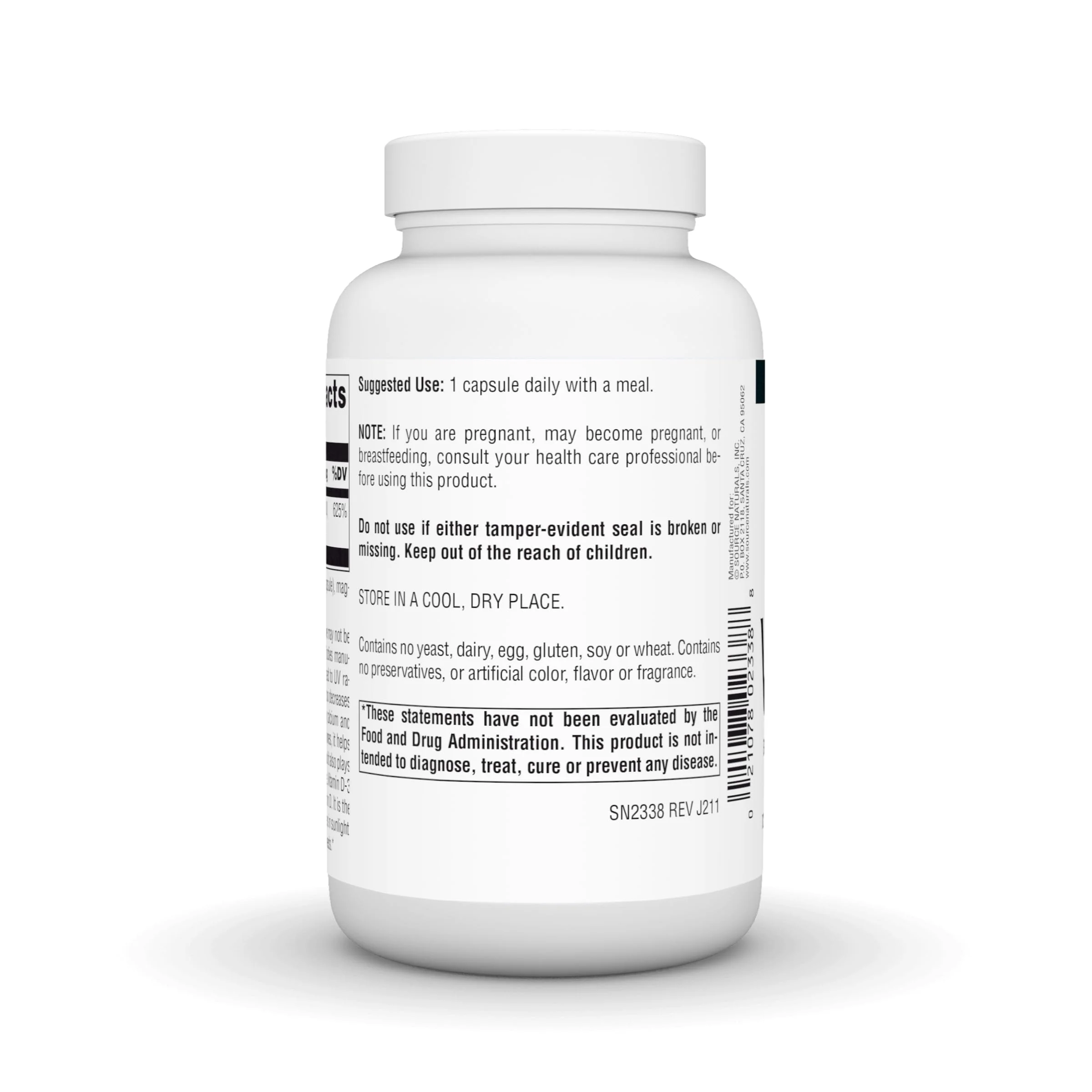 Source Naturals Vitamin D-3 5000 iu Supports Bone & Immune Health - 240 Capsules - Image 3