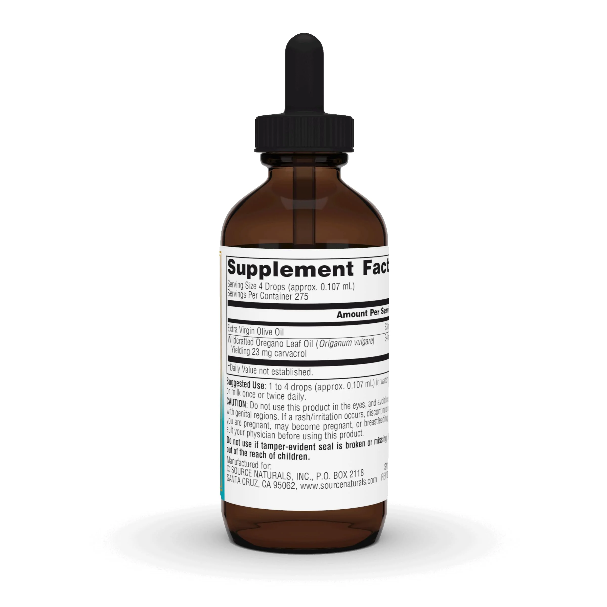 Source Naturals Wellness Oil of Oregano, Standardized to 70% Carvacrol* - 1 Fluid oz - Image 6