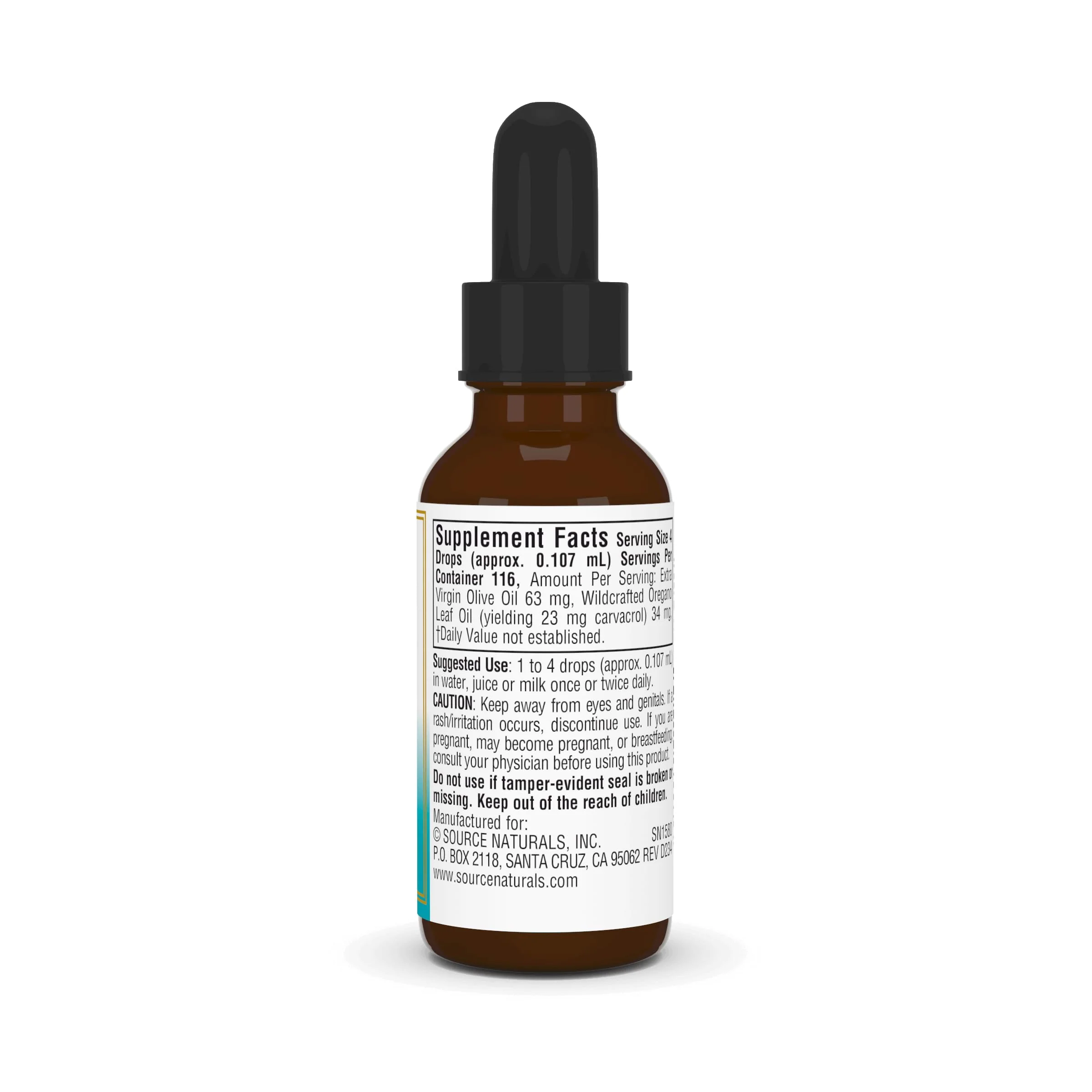 Source Naturals Wellness Oil of Oregano, Standardized to 70% Carvacrol, Non GMO - 0.4 Fluid oz - May Provide Support to the Immune System* - Image 5