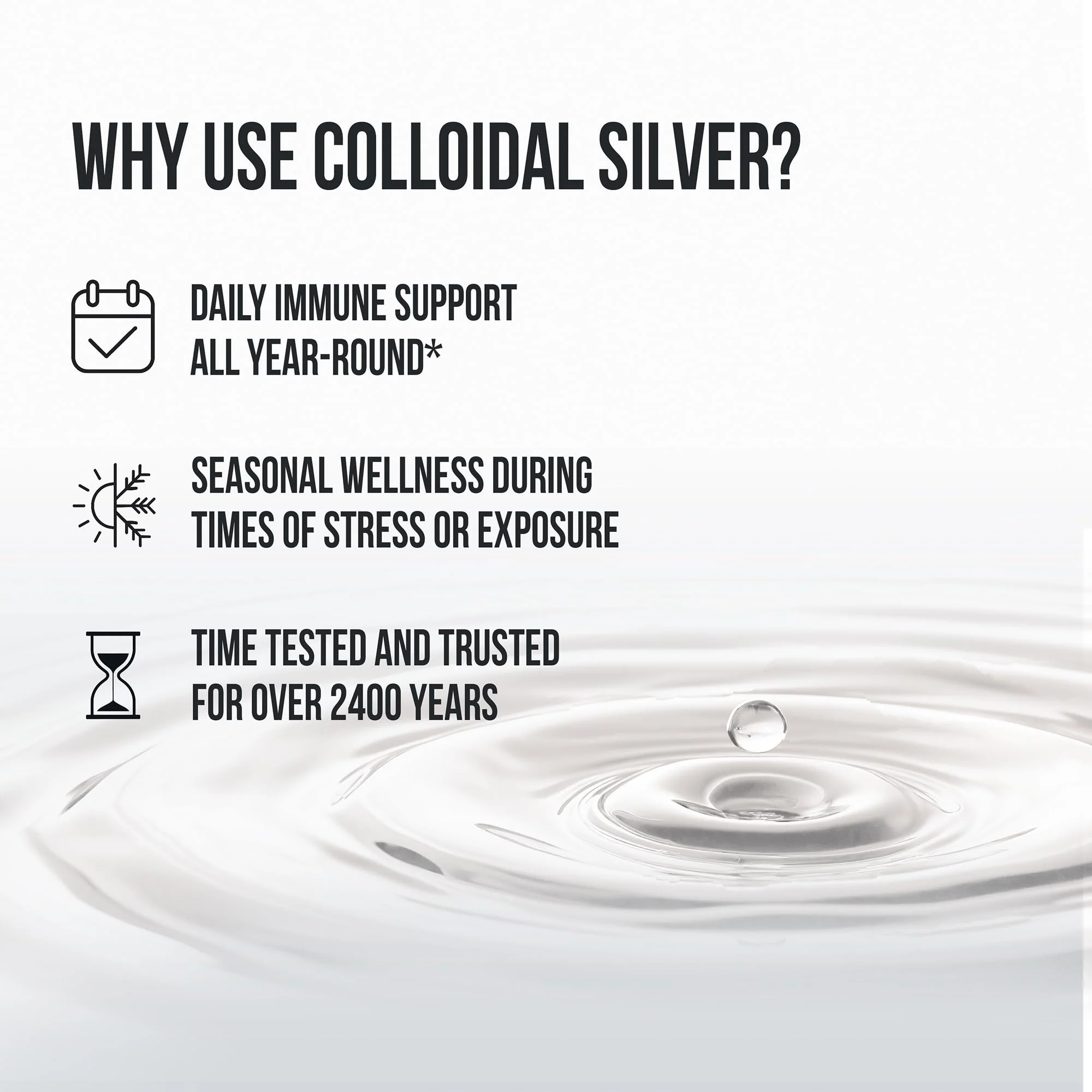 Sovereign Silver Immune Support - Colloidal Silver, Bio-Active Silver Hydrosol, 10 ppm, Liquid Dropper, 4 Fl Oz, (118 mL) - Image 6