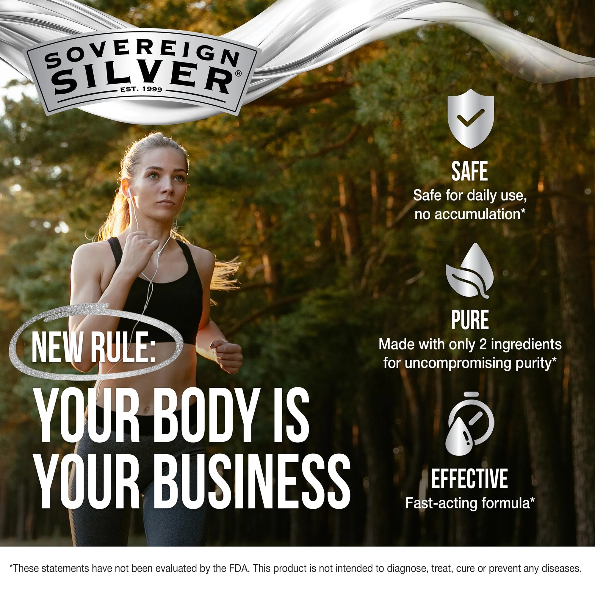 Sovereign Silver Immune Support - Colloidal Silver, Bio-Active Silver Hydrosol, 10 ppm, Liquid Dropper, 4 Fl Oz, (118 mL) - Image 8