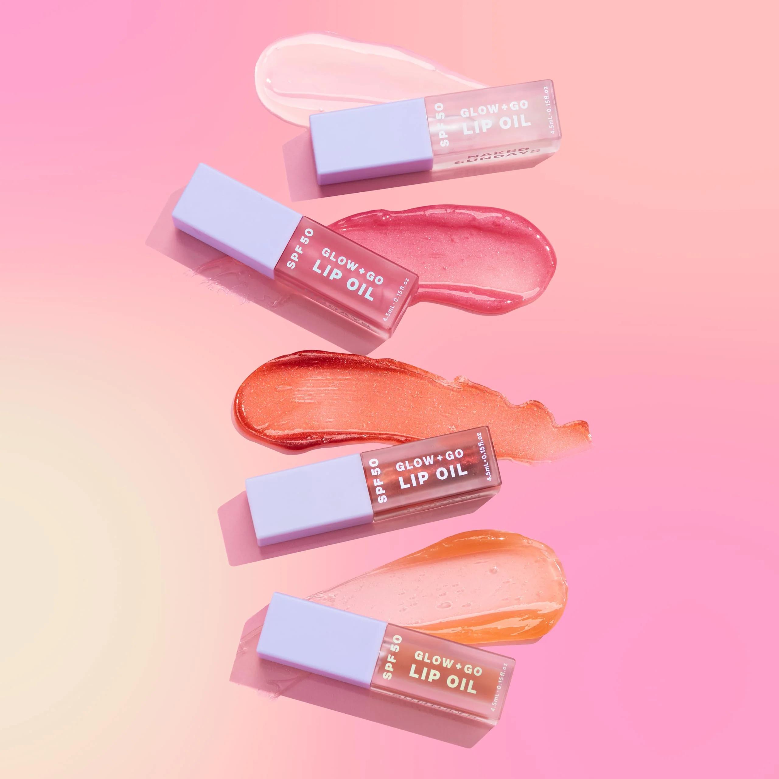 SPF50 Glow & Go Lip Oil: Lip Oil with SPF, Moisturizes and Protects Lips, 4.5ml in Coconut - Image 2