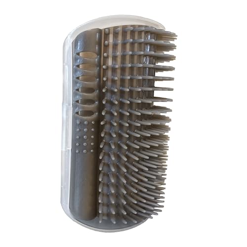 SPOT Naturals Silver Vine Cat Self Groomer, Includes Silver Vine and Catnip Blend and Easily Mounts to Any Corner of Your House, Quick Cleaning - Image 3
