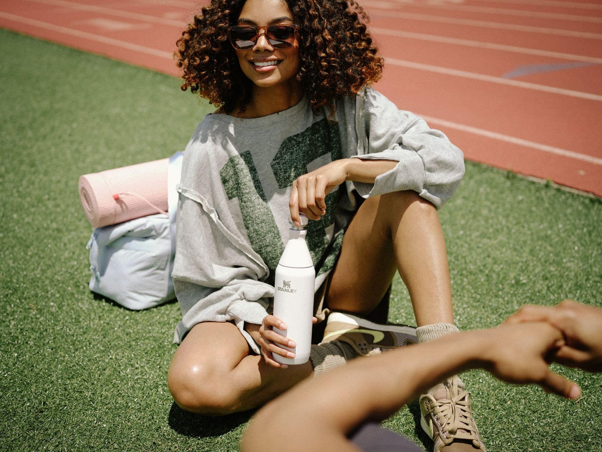 Stanley All Day Slim Bottle 20 oz | Twist off Lid with Leakproof Seal | Slim Design for Travel and Gym | Insulated Stainless Steel Water Bottle | BPA-Free | Twilight Gloss - Image 3