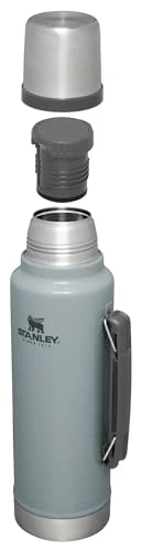 Stanley Classic Legendary Vacuum Bottle 1.5 qt | Wide Mouth with Leakproof Cup Lid | Keep Drinks Hot or Cold | Packable for Travel | Insulated Stainless Steel Thermos | BPA-Free | Hammertone Silver - Image 5