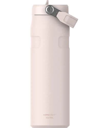 Stanley IceFlow Flip Straw 2.0 Water Bottle 24 oz | Built-In Straw with Larger Opening | Lightweight and Leak Resistant | Insulated Stainless Steel | BPA-Free | Rose Quartz - Image 7