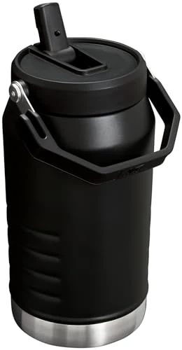 Stanley IceFlow Flip Straw Jug with Handle 64 oz| Twist On Lid and Flip Up Straw | Leak Resistant for Travel and Sports | Insulated Stainless Steel | BPA-Free | Black - Image 7