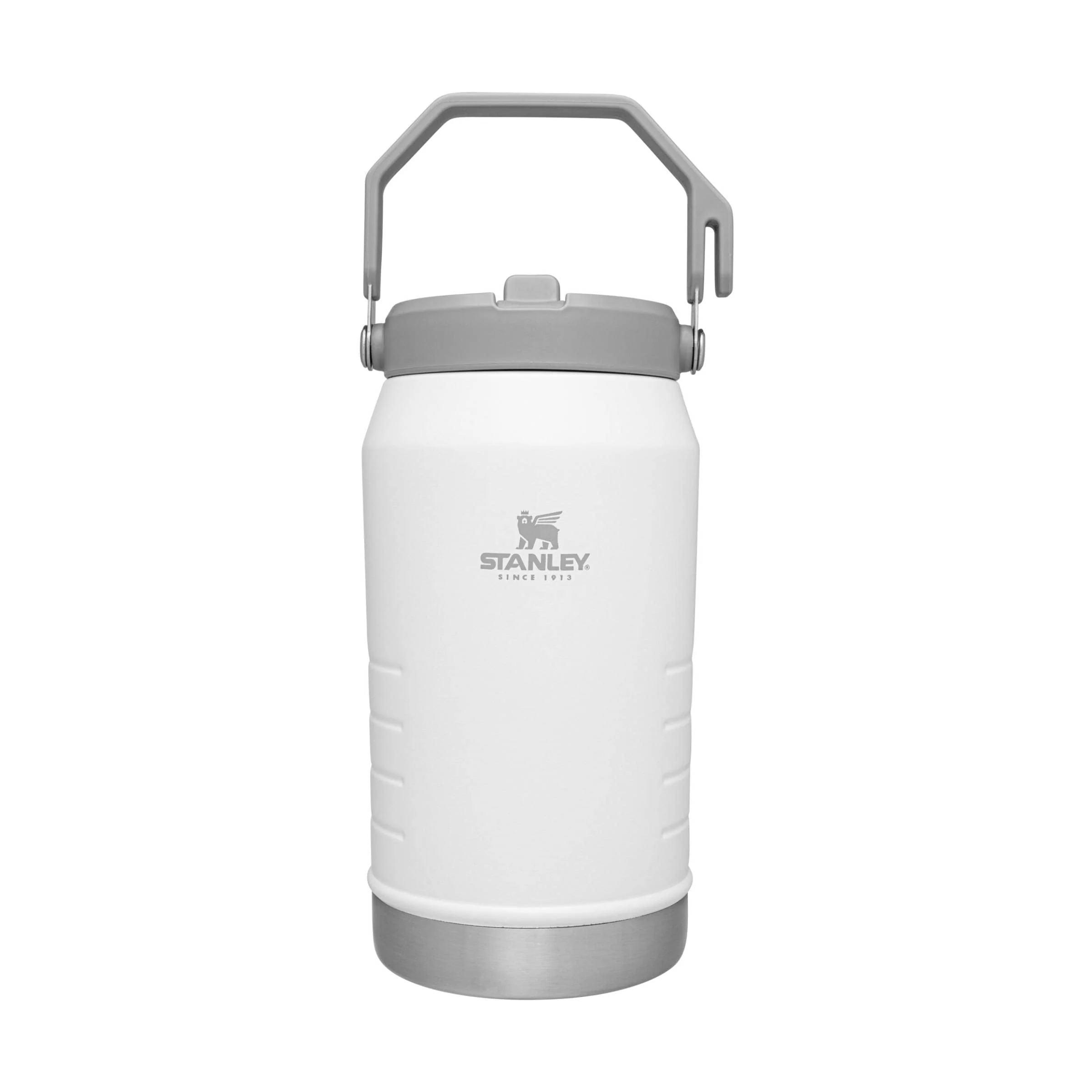 Stanley IceFlow Flip Straw Jug with Handle 64 oz| Twist On Lid and Flip Up Straw | Leak Resistant for Travel and Sports | Insulated Stainless Steel | BPA-Free |Polar - Image 6