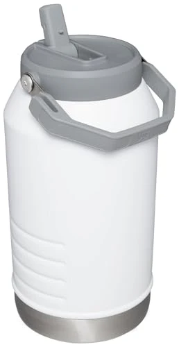 Stanley IceFlow Flip Straw Jug with Handle 96 oz| Twist On Lid and Flip Up Straw | Leak Resistant for Travel and Sports | Insulated Stainless Steel | BPA-Free | Polar - Image 7