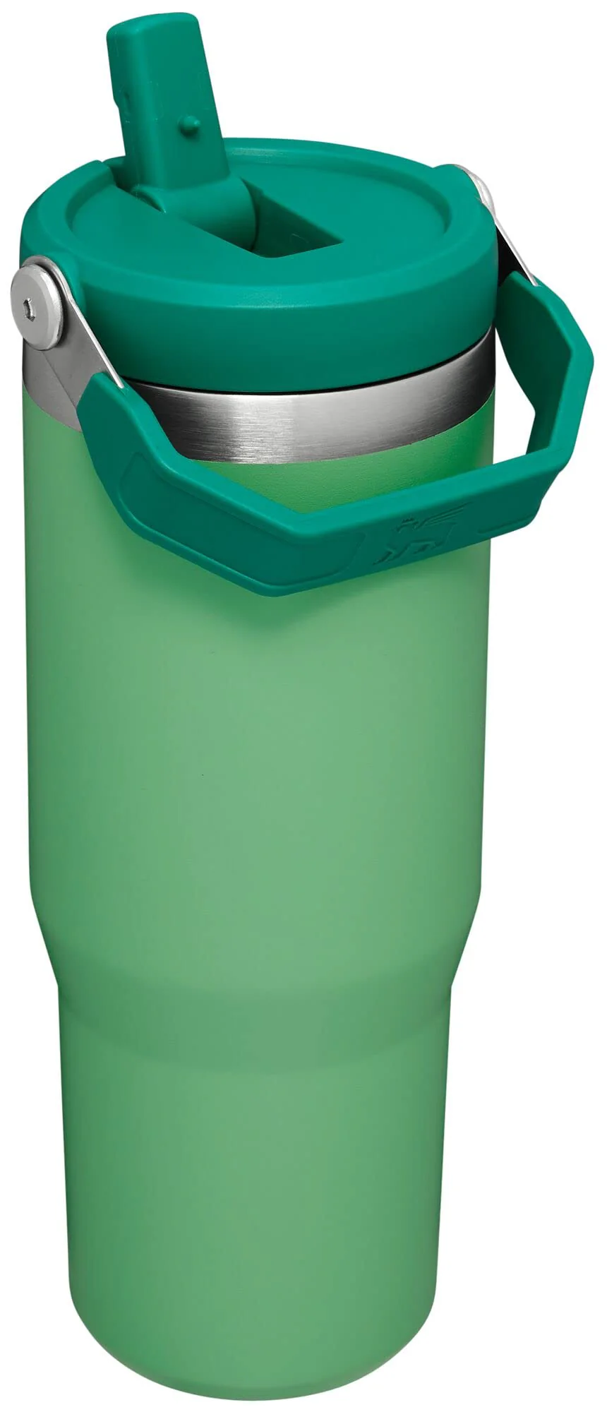 Stanley IceFlow Flip Straw Tumbler with Handle 30 oz | Twist On Lid and Flip Up Straw | Leak Resistant Water Bottle | Insulated Stainless Steel |BPA-Free | Jade - Image 6