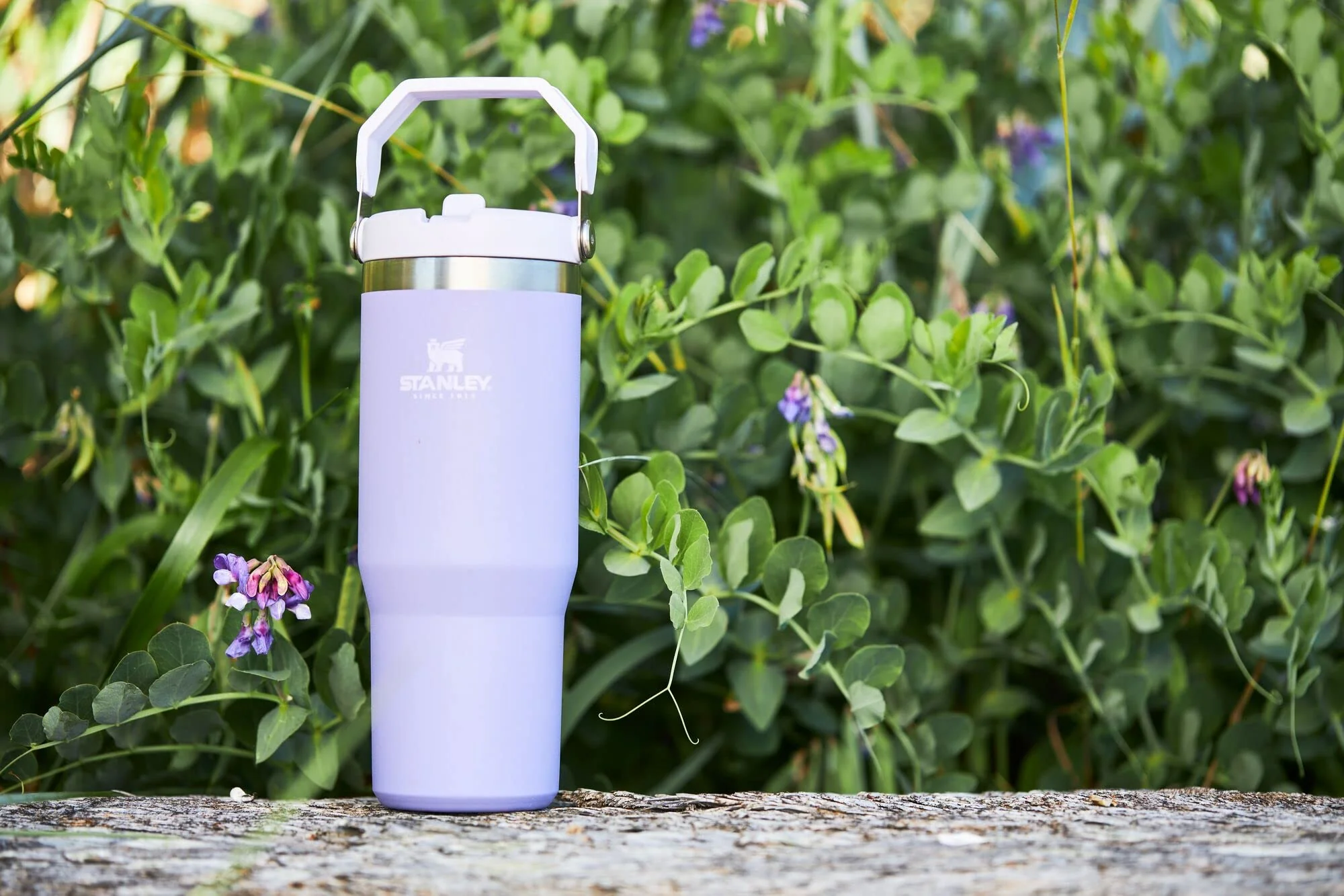 STANLEY IceFlow Stainless Steel Tumbler - Vacuum Insulated Water Bottle for Home, and Car Reusable Cup with Straw Leak Resistant Flip Cold for 12 Hours or Iced for 2 Days, Lavender, 30 OZ / 0.89 L - Image 2