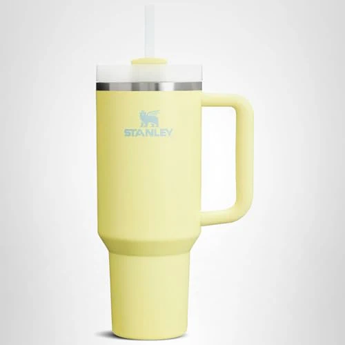 STANLEY Quencher H2.0 Tumbler with Handle and Straw 30 oz | Flowstate 3-Position Lid | Cup Holder Compatible for Travel | Insulated Stainless Steel Cup | BPA-Free | Pomelo - Image 2