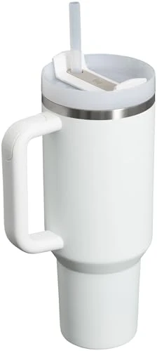 STANLEY Quencher H2.0 Tumbler with Handle and Straw 40 oz | Flowstate 3-Position Lid | Cup Holder Compatible for Travel | Insulated Stainless Steel Cup | BPA-Free | Frost - Image 9