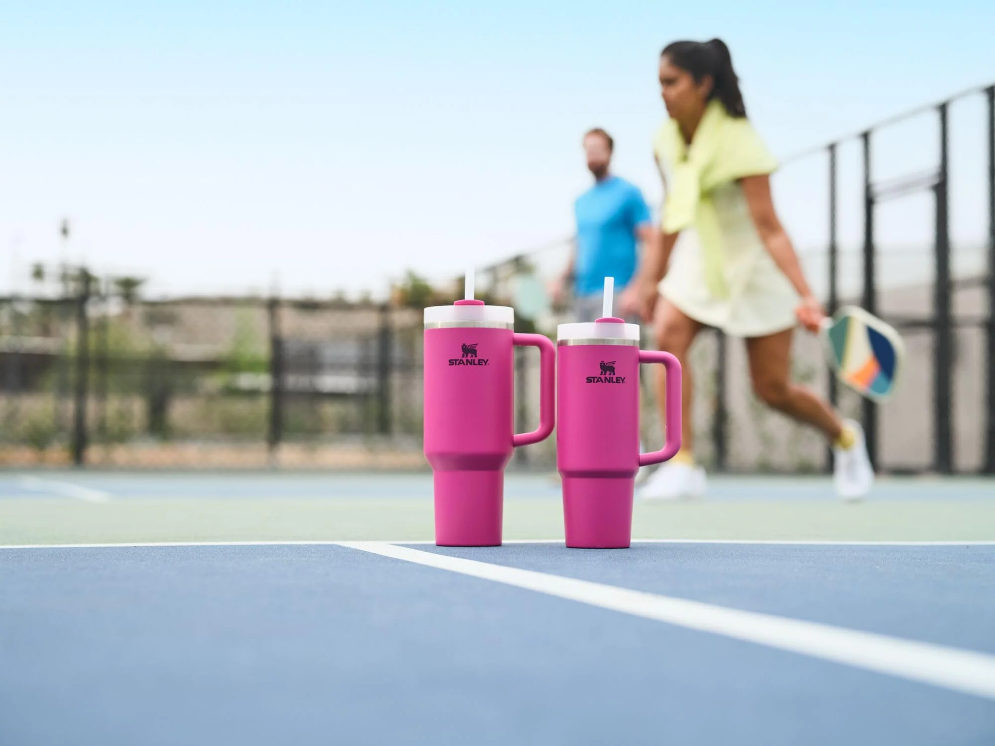 STANLEY Quencher H2.0 Tumbler with Handle and Straw 40 oz | Flowstate 3-Position Lid | Cup Holder Compatible for Travel | Insulated Stainless Steel Cup | BPA-Free | Fuchsia - Image 4