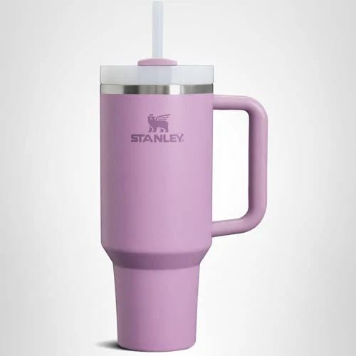 STANLEY Quencher H2.0 Tumbler with Handle and Straw 40 oz | Flowstate 3-Position Lid | Cup Holder Compatible for Travel | Insulated Stainless Steel Cup | BPA-Free | Lilac - Image 2