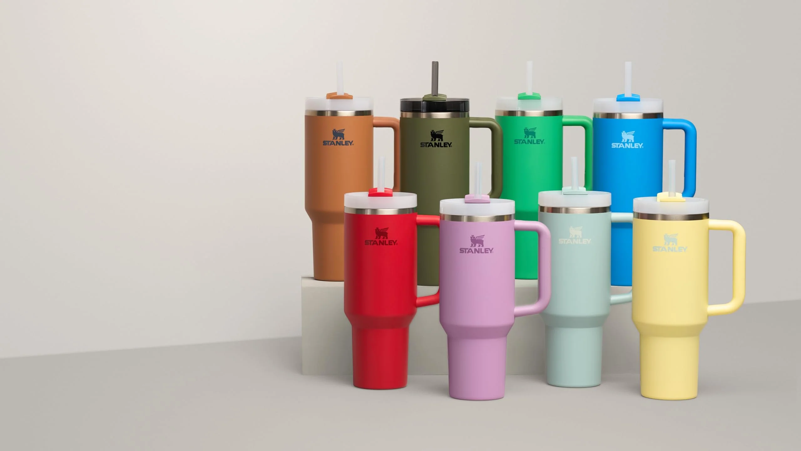 STANLEY Quencher H2.0 Tumbler with Handle and Straw 40 oz | Flowstate 3-Position Lid | Cup Holder Compatible for Travel | Insulated Stainless Steel Cup | BPA-Free | Lilac - Image 5