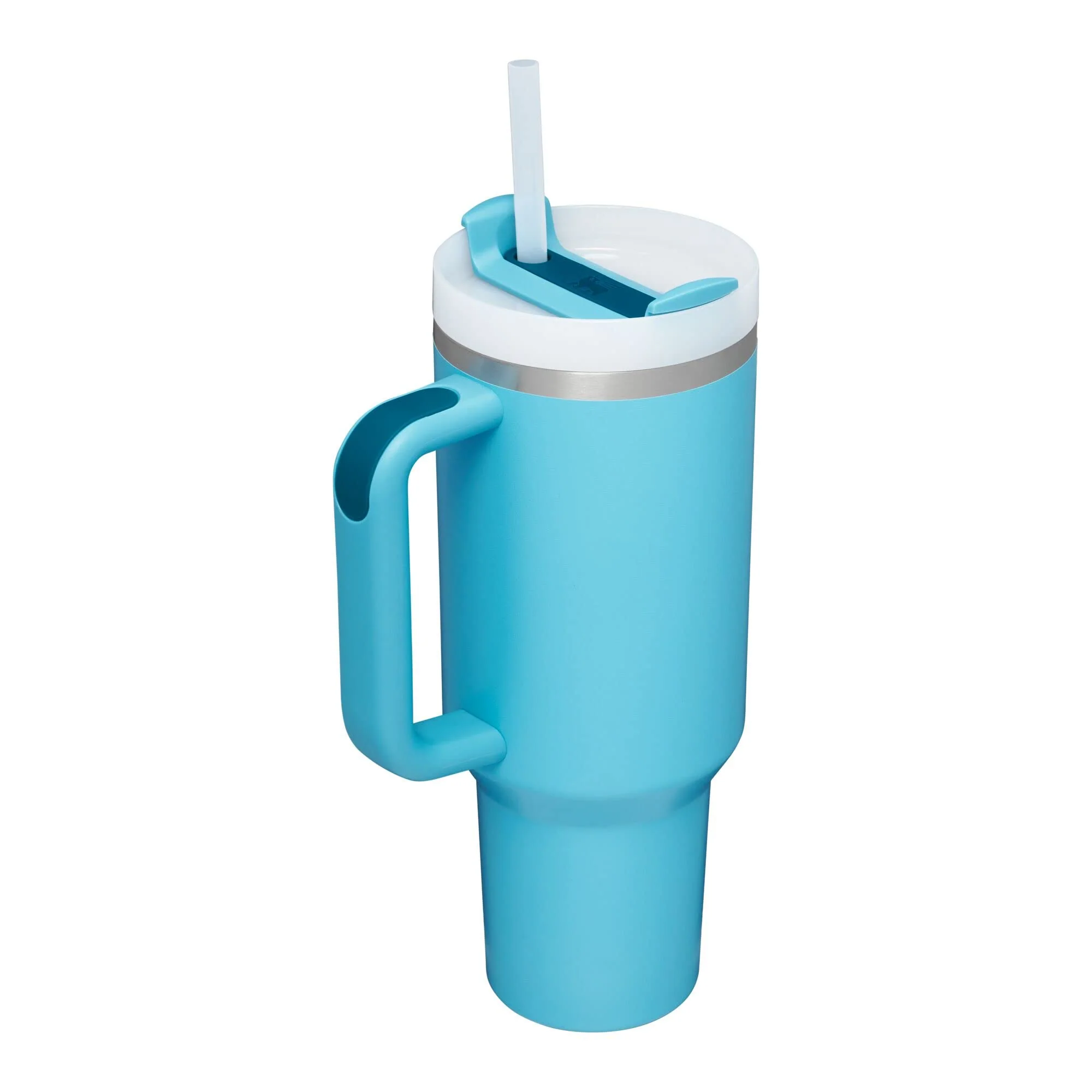 STANLEY Quencher H2.0 Tumbler with Handle and Straw 40 oz | Flowstate 3-Position Lid | Cup Holder Compatible for Travel | Insulated Stainless Steel Cup | BPA-Free | Pool - Image 7