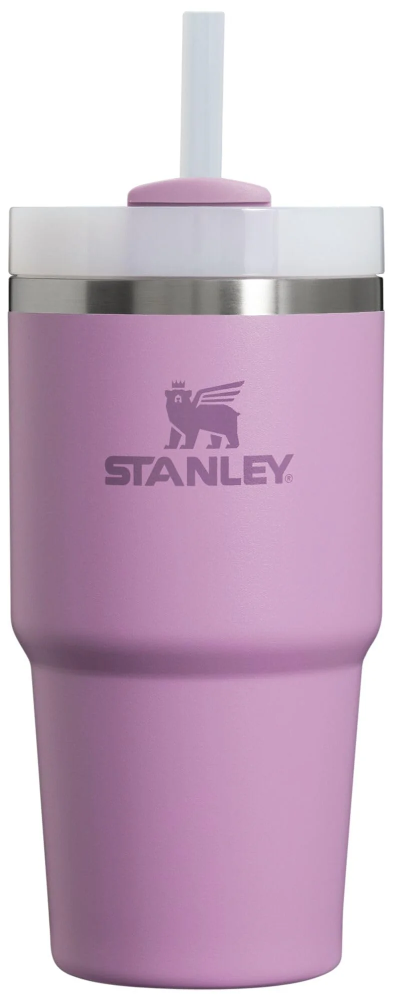 Stanley Quencher H2.0 Tumbler with Straw 20 oz | Flowstate 3-Position Lid | Cup Holder Compatible for Travel | Insulated Stainless Steel Cup | BPA-Free | Lilac