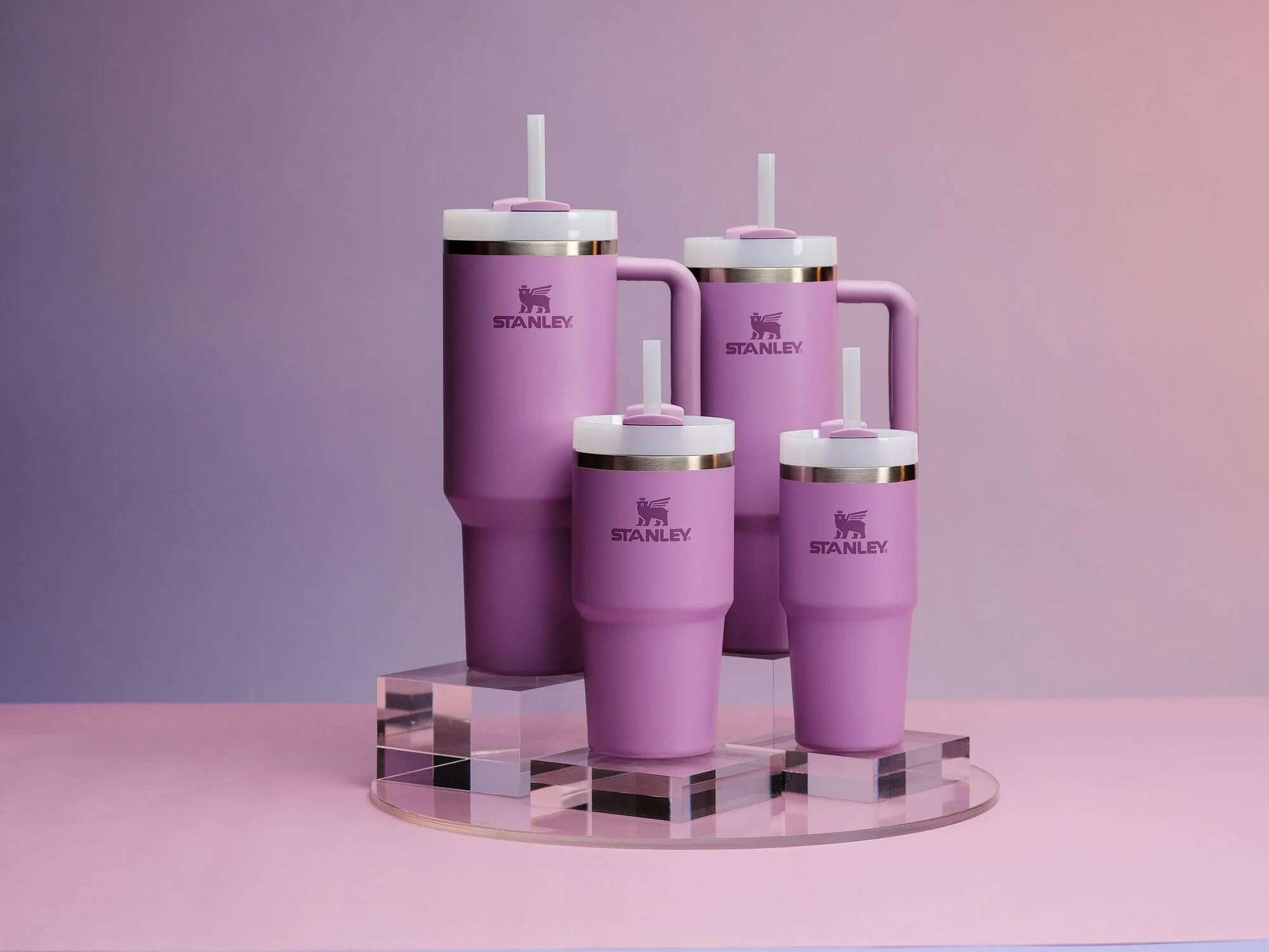 Stanley Quencher H2.0 Tumbler with Straw 20 oz | Flowstate 3-Position Lid | Cup Holder Compatible for Travel | Insulated Stainless Steel Cup | BPA-Free | Lilac - Image 5