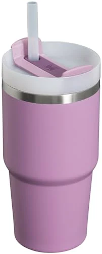 Stanley Quencher H2.0 Tumbler with Straw 20 oz | Flowstate 3-Position Lid | Cup Holder Compatible for Travel | Insulated Stainless Steel Cup | BPA-Free | Lilac - Image 9