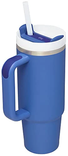 STANLEY Quencher H2.0 Tumbler with Straw 30 oz | Flowstate 3-Position Lid | Cup Holder Compatible for Travel | Insulated Stainless Steel Cup | BPA-Free | Iris - Image 7
