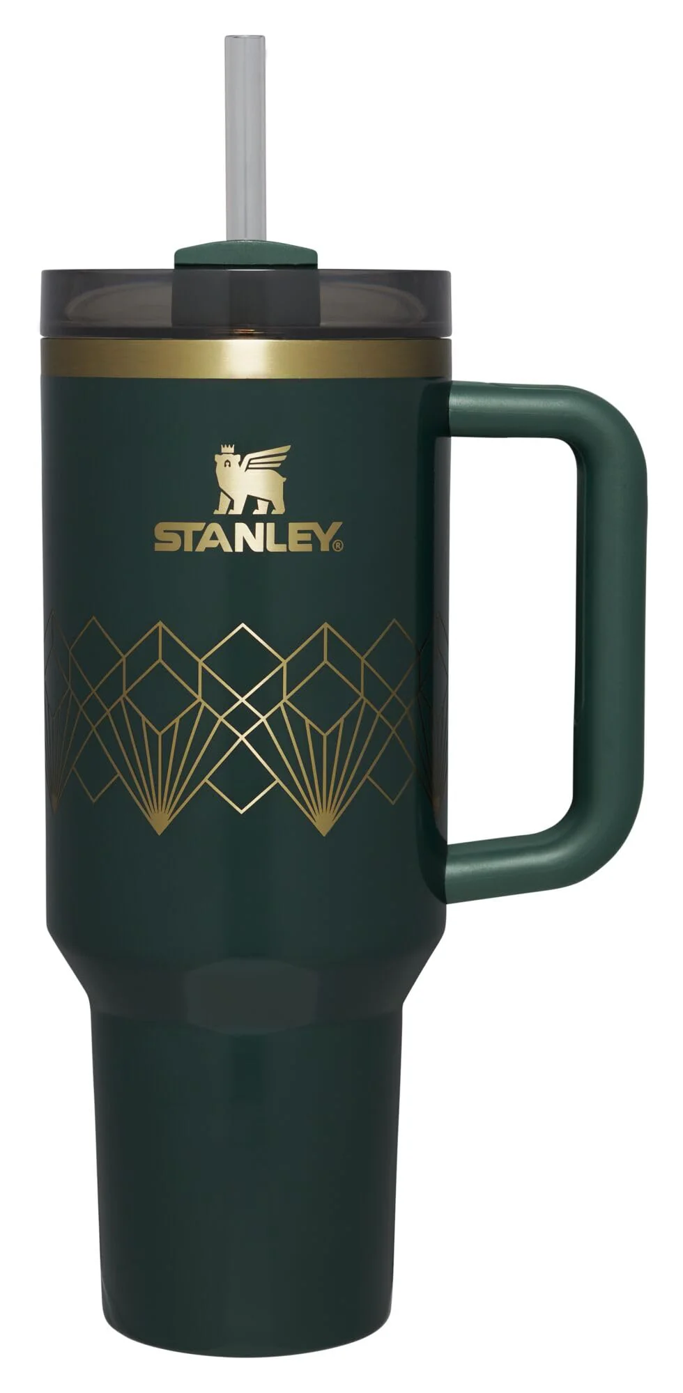 Stanley Quencher H2.O FlowState™ Tumbler 40 oz Forrest Gloss Deco